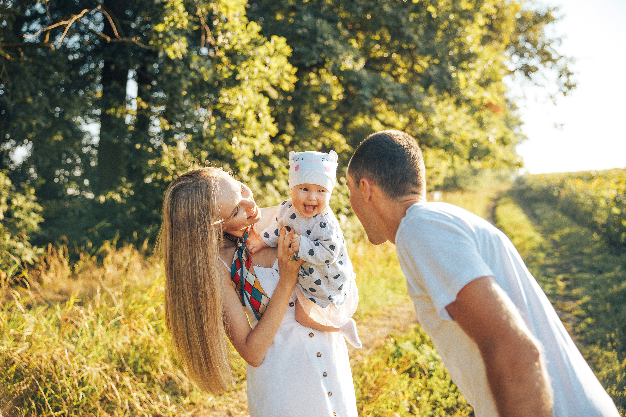 Рассвет в подсолнухах