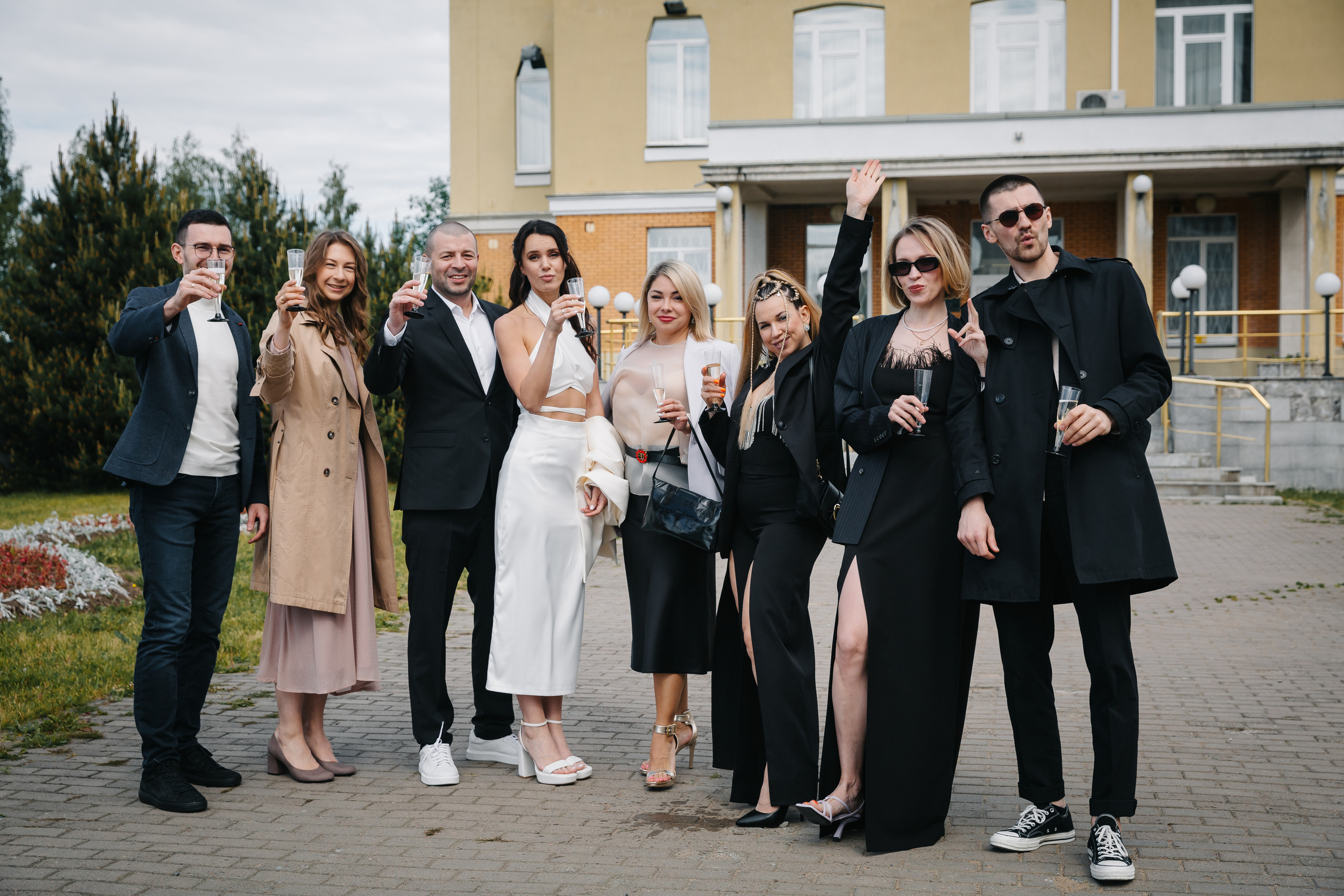 ПРИМОРСКИЙ ЗАГС | Июнь, «Летучий Голландец». Свадебный фотограф в Санкт-Петербурге Полина Корзухина