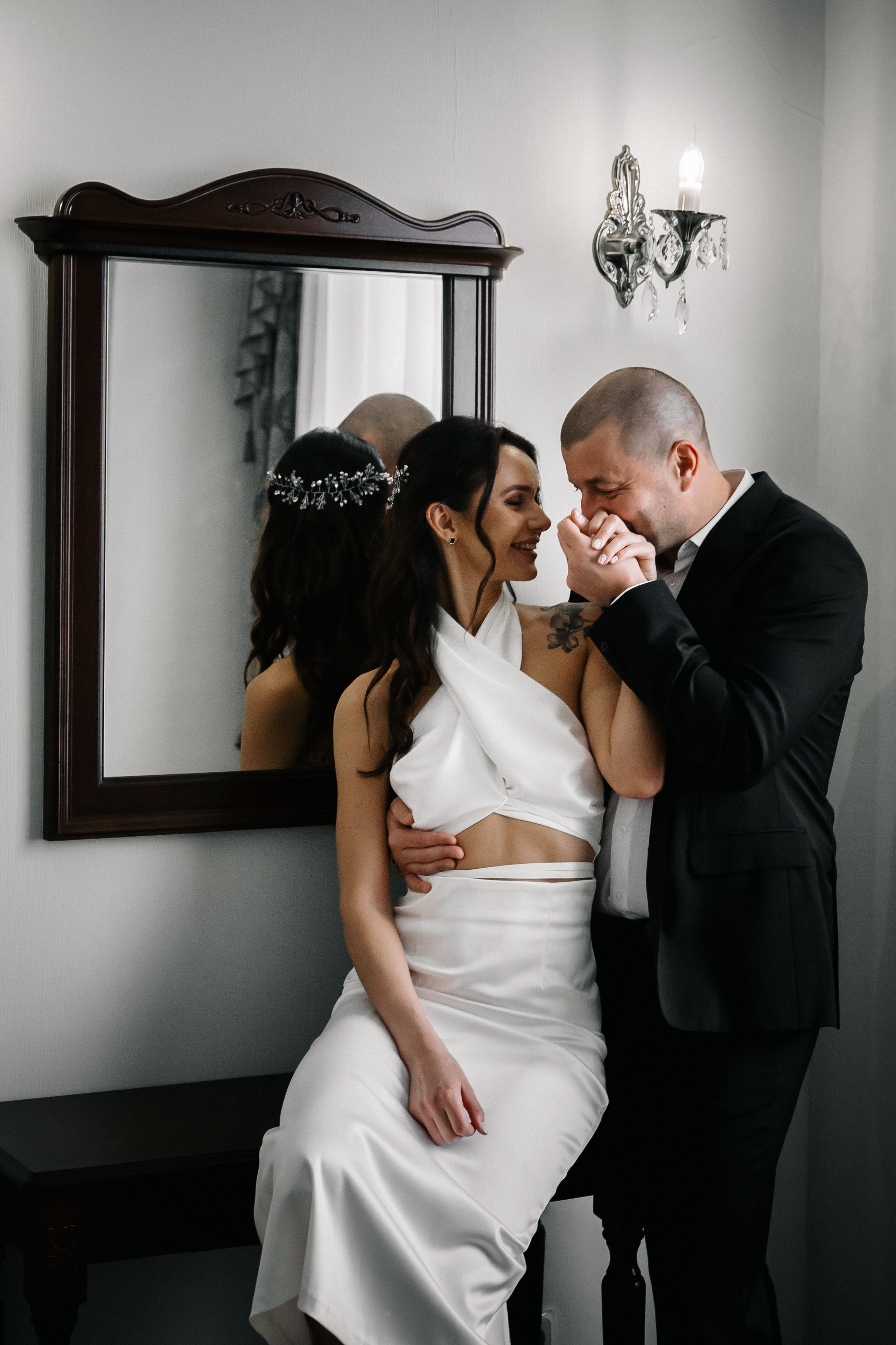 ПРИМОРСКИЙ ЗАГС | Июнь, «Летучий Голландец». Свадебный фотограф в Санкт-Петербурге Полина Корзухина