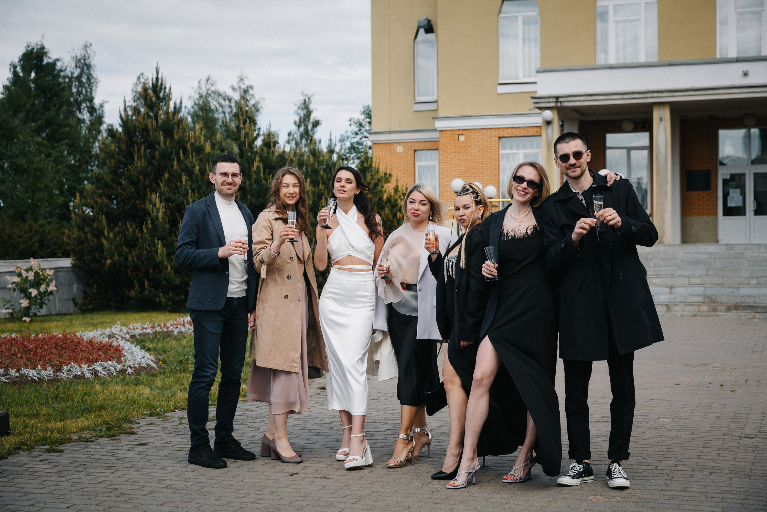 ПРИМОРСКИЙ ЗАГС | Июнь, «Летучий Голландец». Свадебный фотограф в Санкт-Петербурге Полина Корзухина