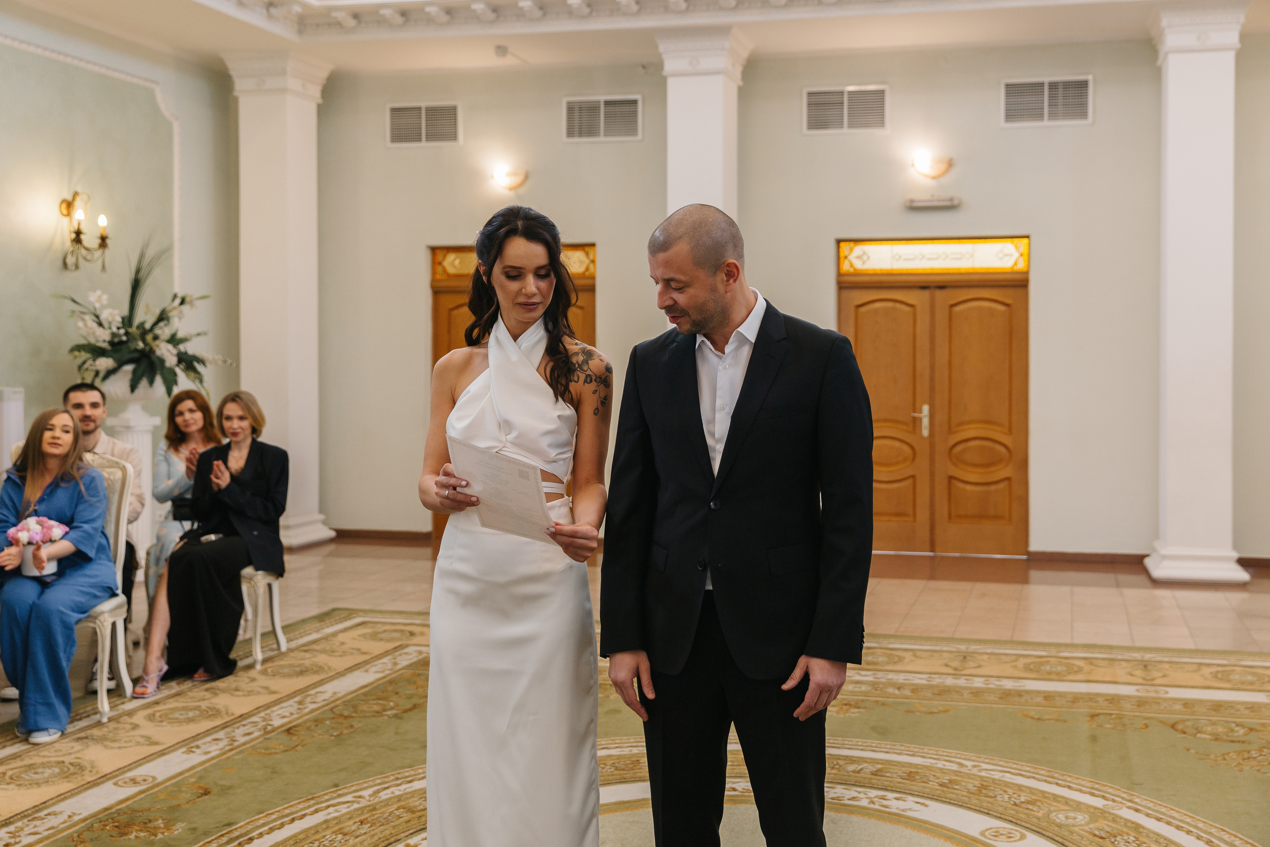 ПРИМОРСКИЙ ЗАГС | Июнь, «Летучий Голландец». Свадебный фотограф в Санкт-Петербурге Полина Корзухина