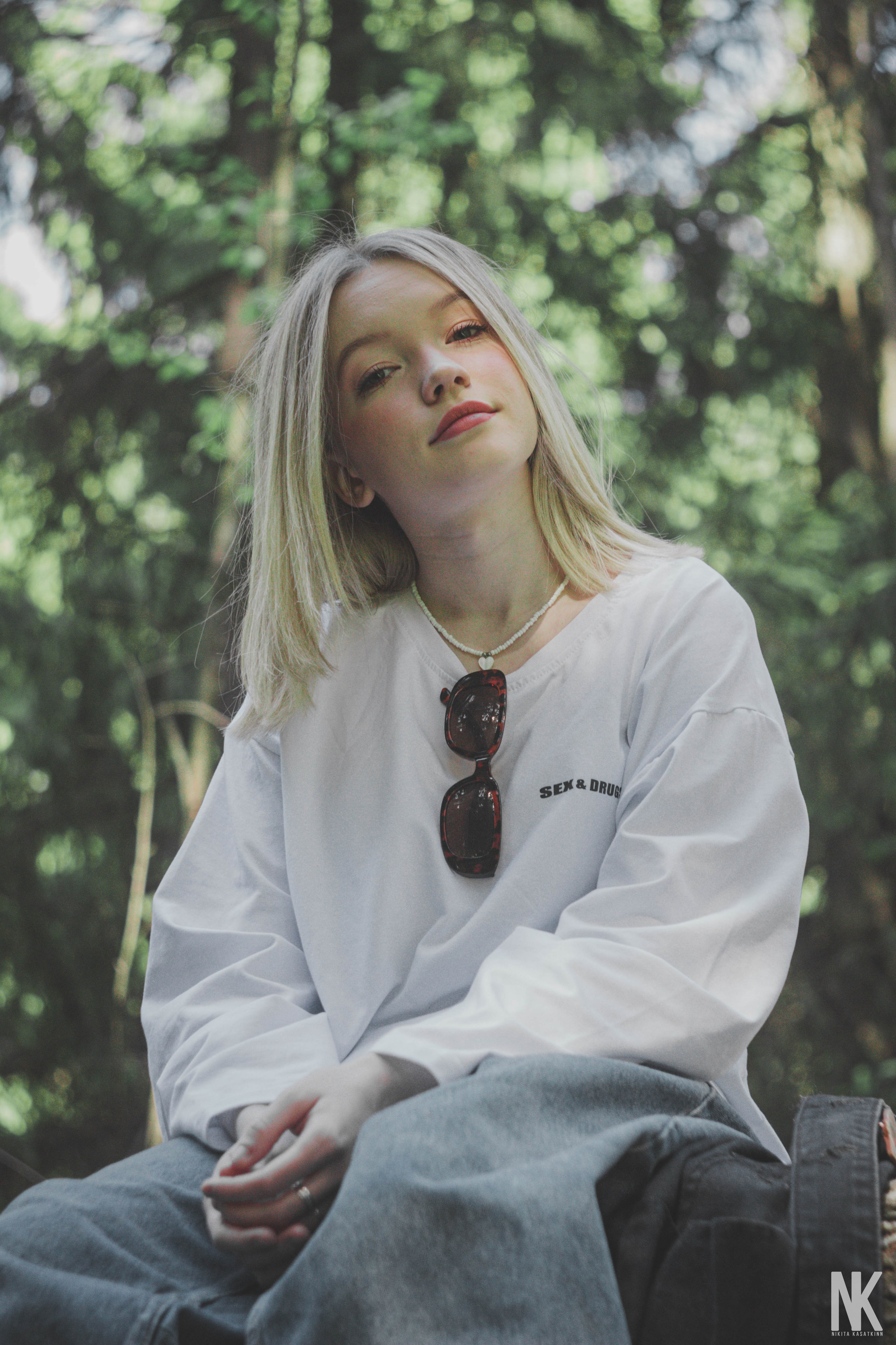 Саша. Фотосессия в лесу. Касаткин Никита. Фотограф