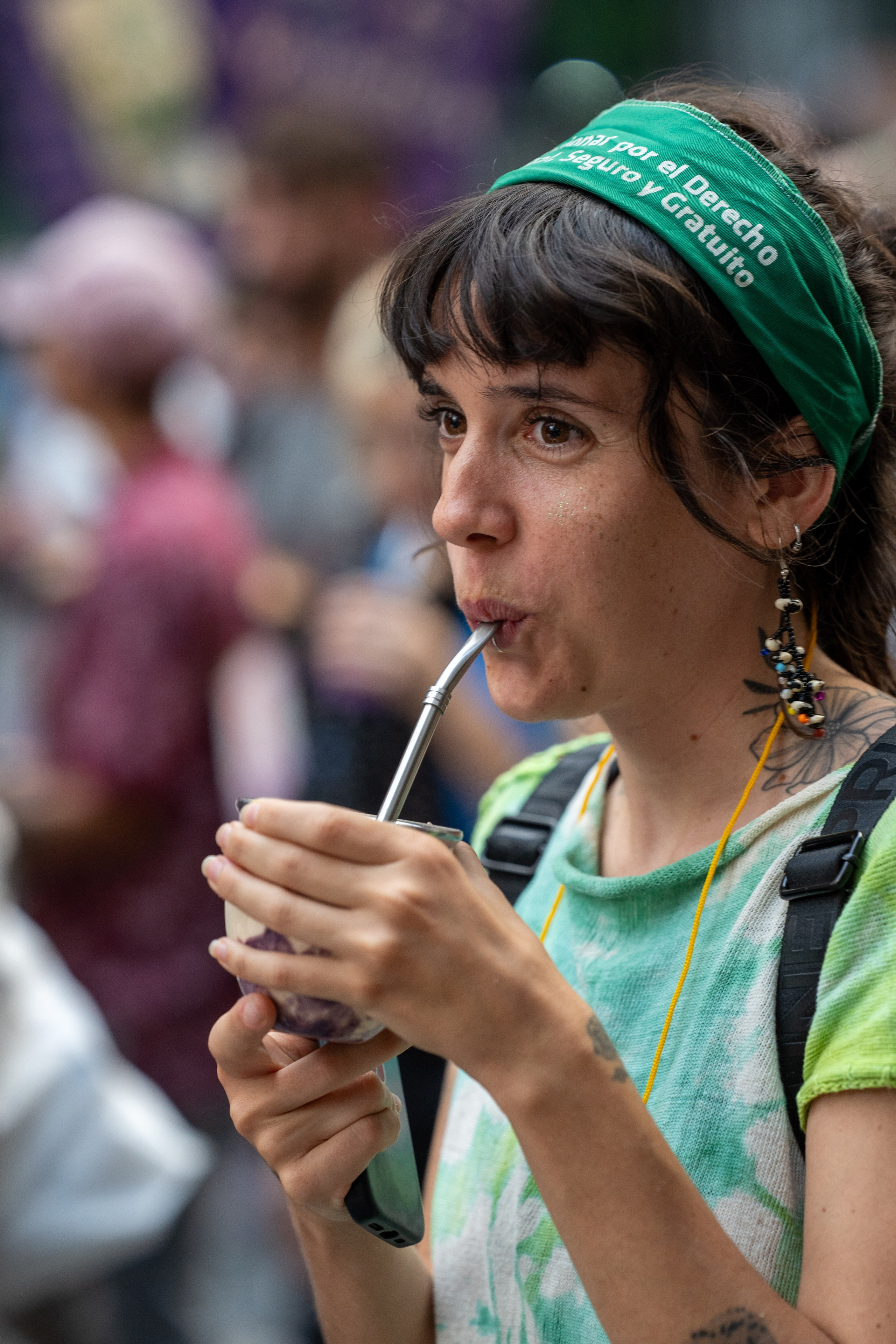 8 de marzo en Argentina. Arte de Shanti Alex