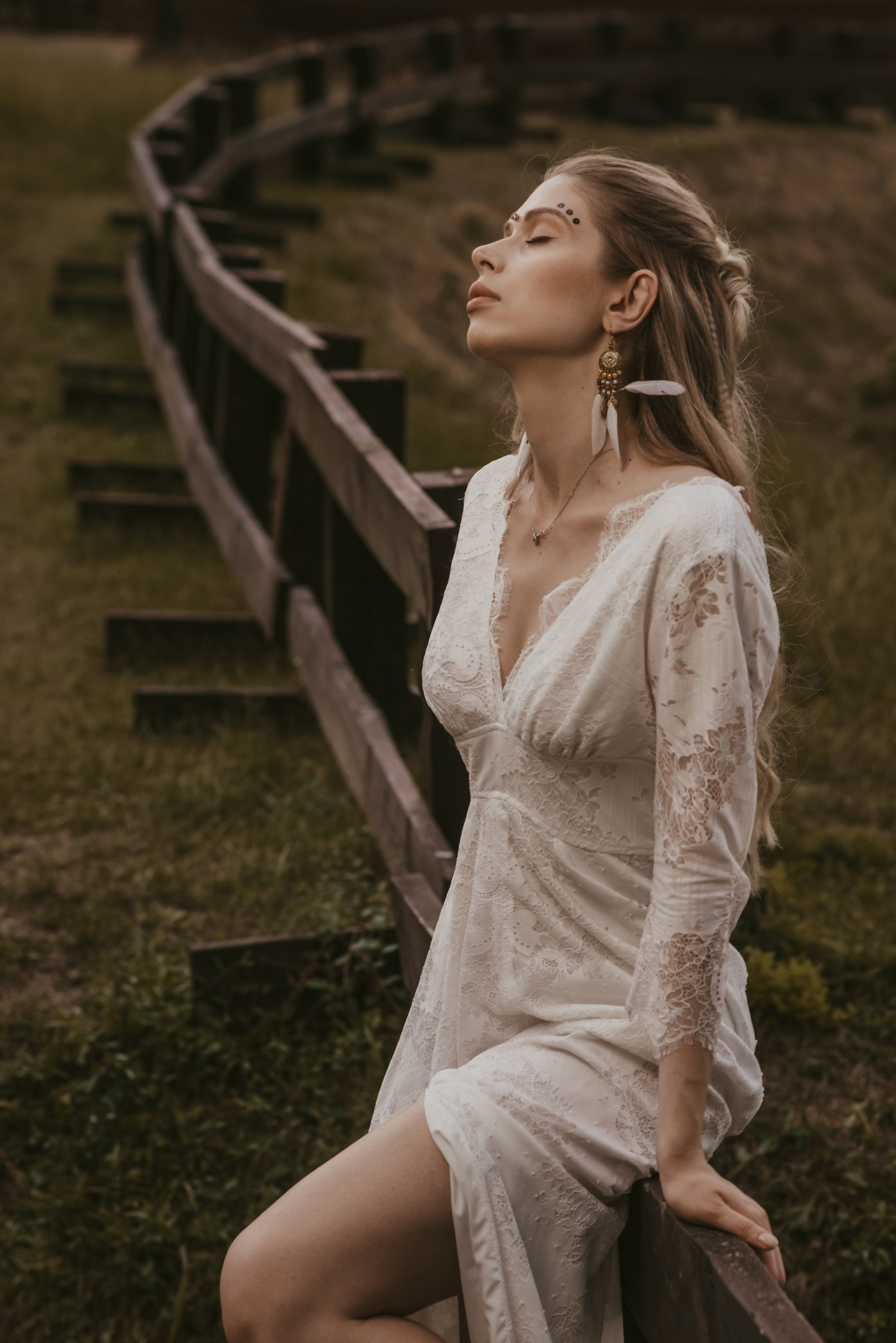 Свадебная лав стори фотосессия в стиле бохо. Фотограф Москва: тематическая фотосессия с подбором образа