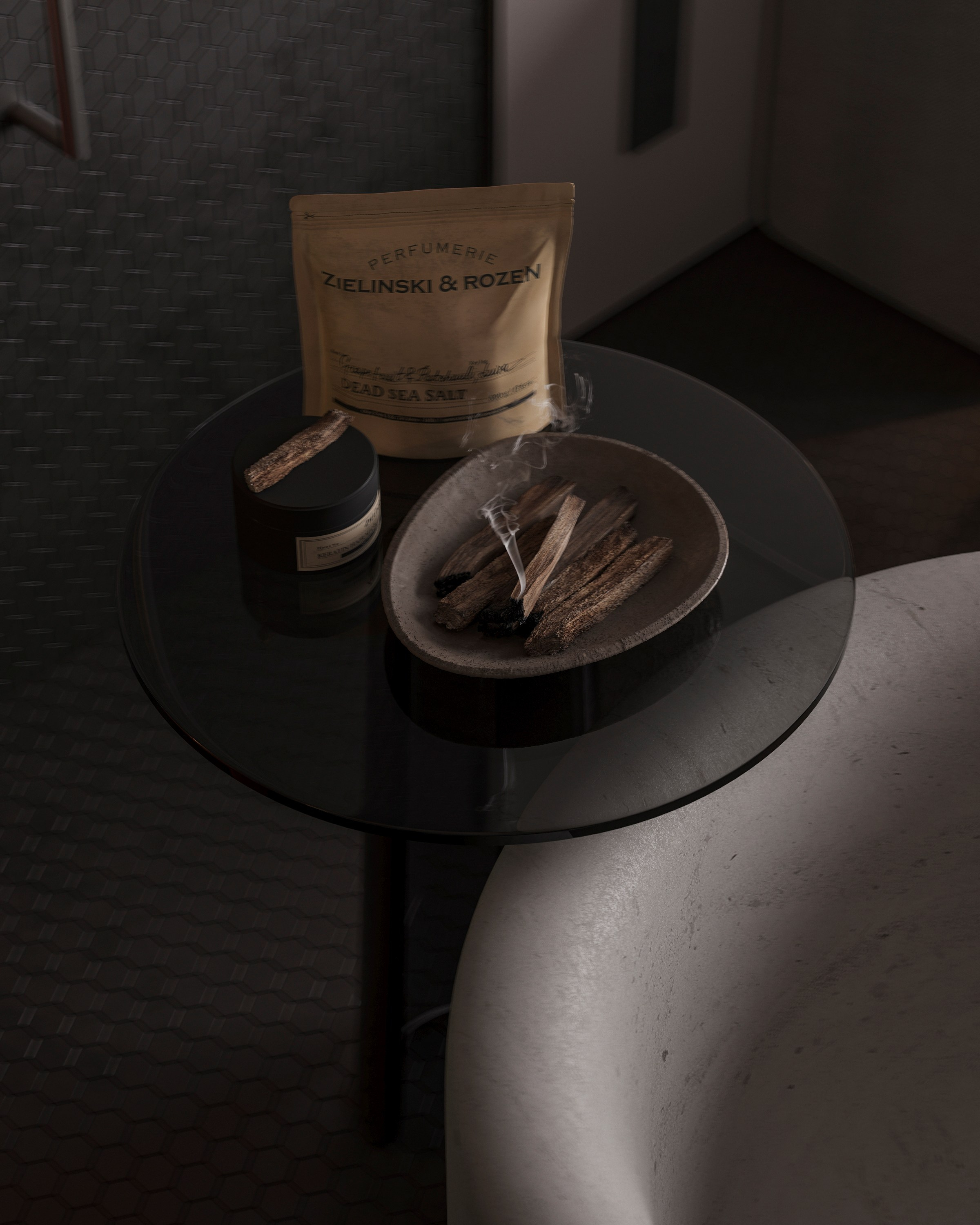 LUXURIOUS SIMPLICITY | BLACK CONCEPT. Interior Visualization by Valerie Stetyukevich