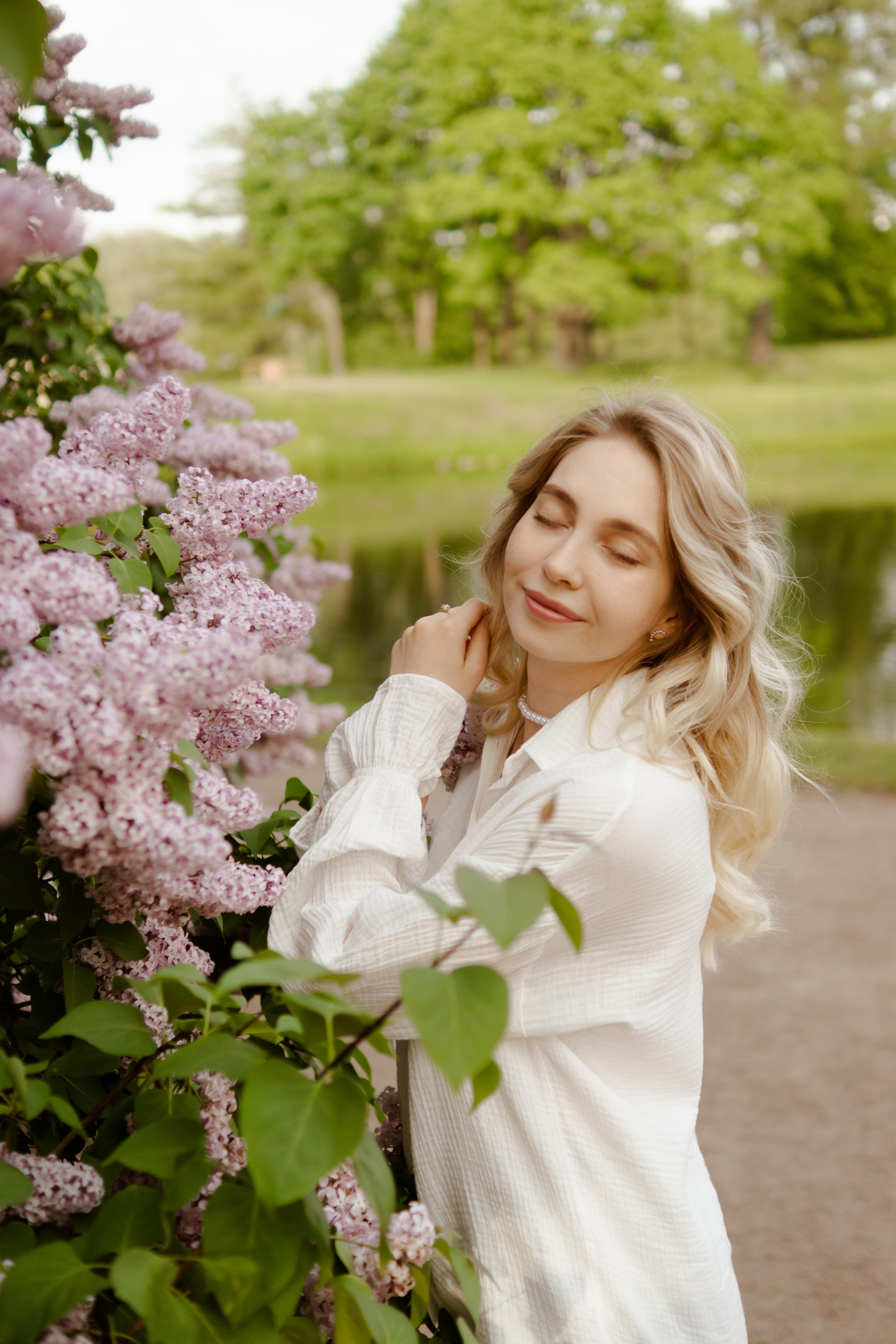 Аня с сыном Сашей