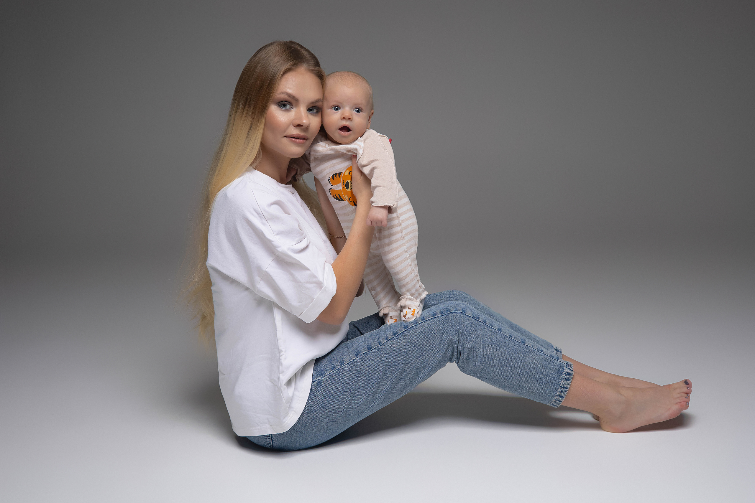 Мама и малыш. Семейный фотограф в Екатеринбурге Екатерина Белозерцева