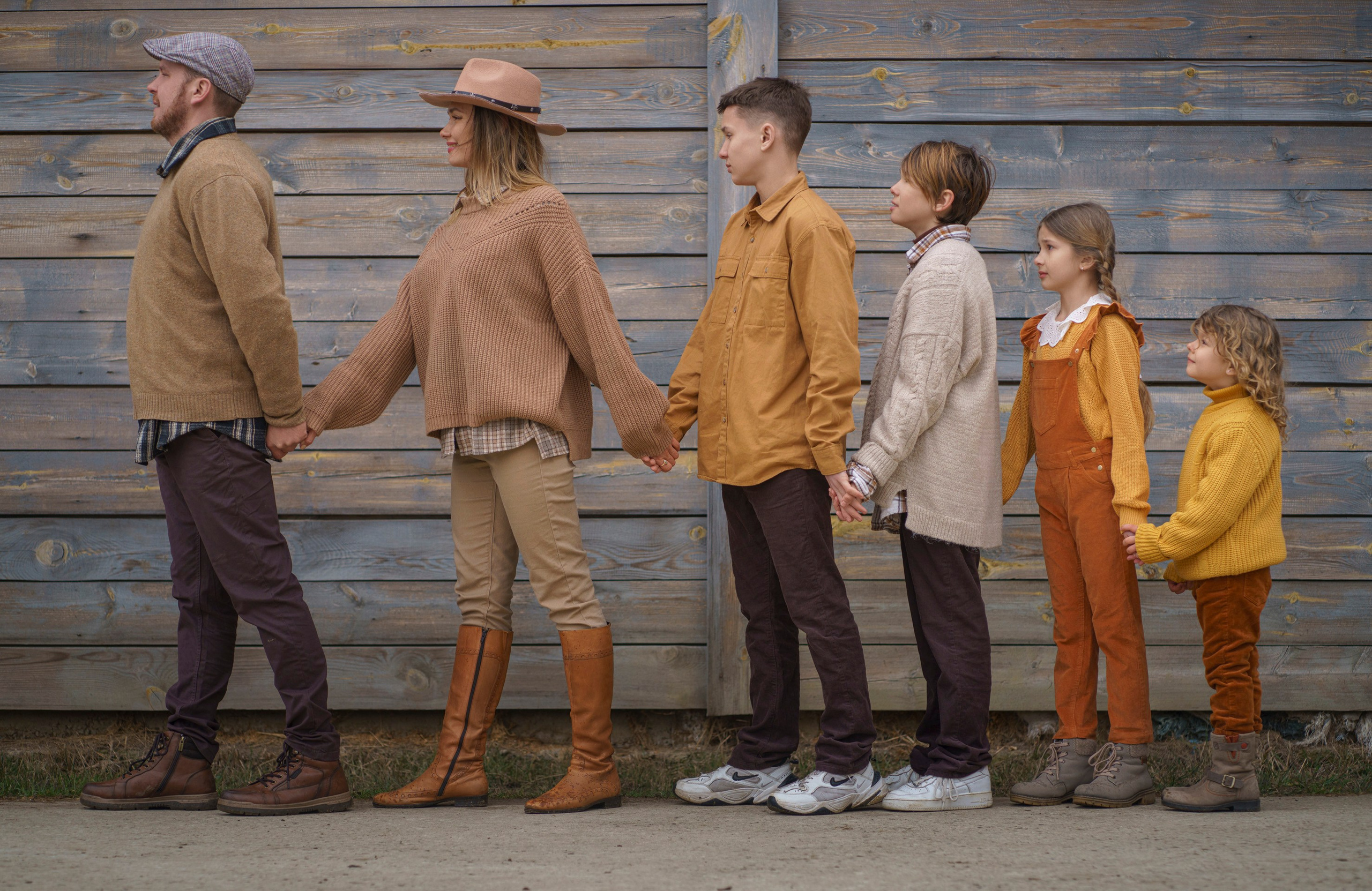 Семья на ферме. Фотограф Сергей Танков