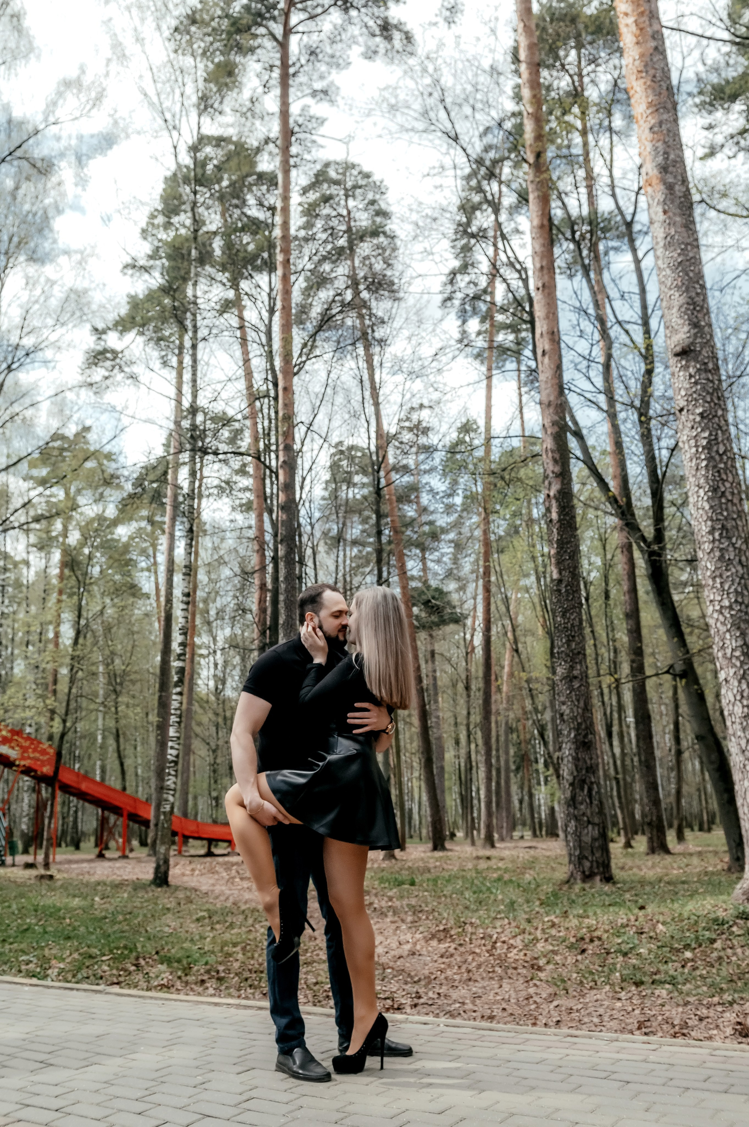 Кристина и семья, Ногинск, парк. Свадебный и семейный фотограф Виктория Носачёва. Щелково, Москва и МО