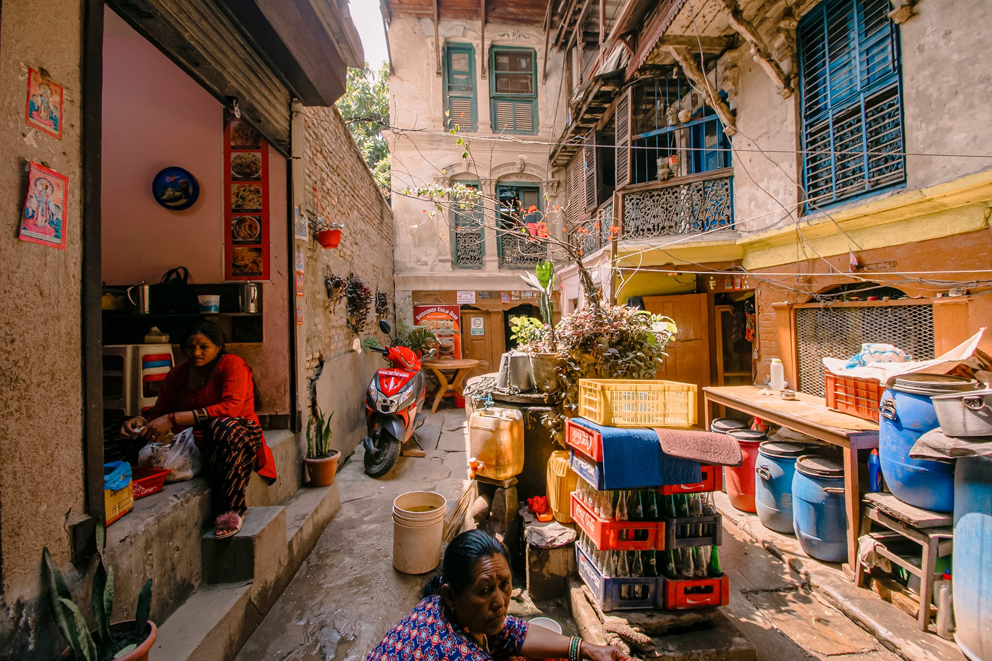 Kathmandu street. Iraogo