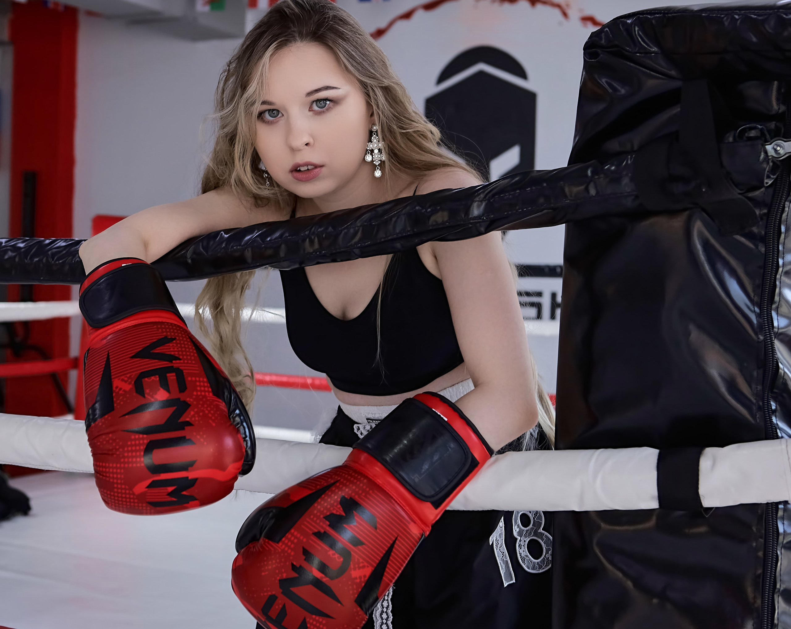 Индивидуальная портретная съемка на ринге. Портретный, свадебный и семейный фотограф в Краснодаре Михеева Светлана