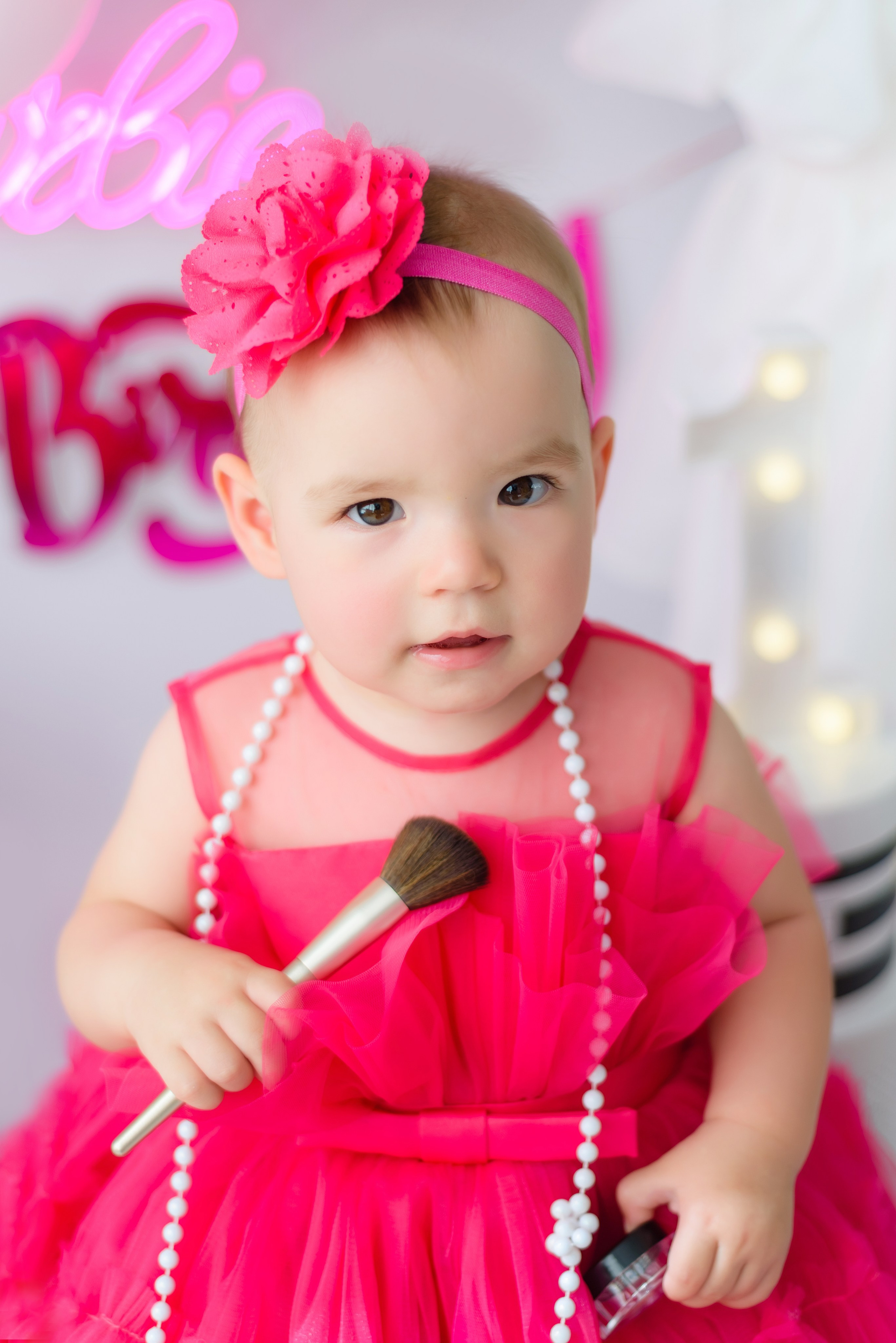 «Барби» Вика 1 годик. Детский Фотограф |Фотограф на годик в Брянске Ирина Романова