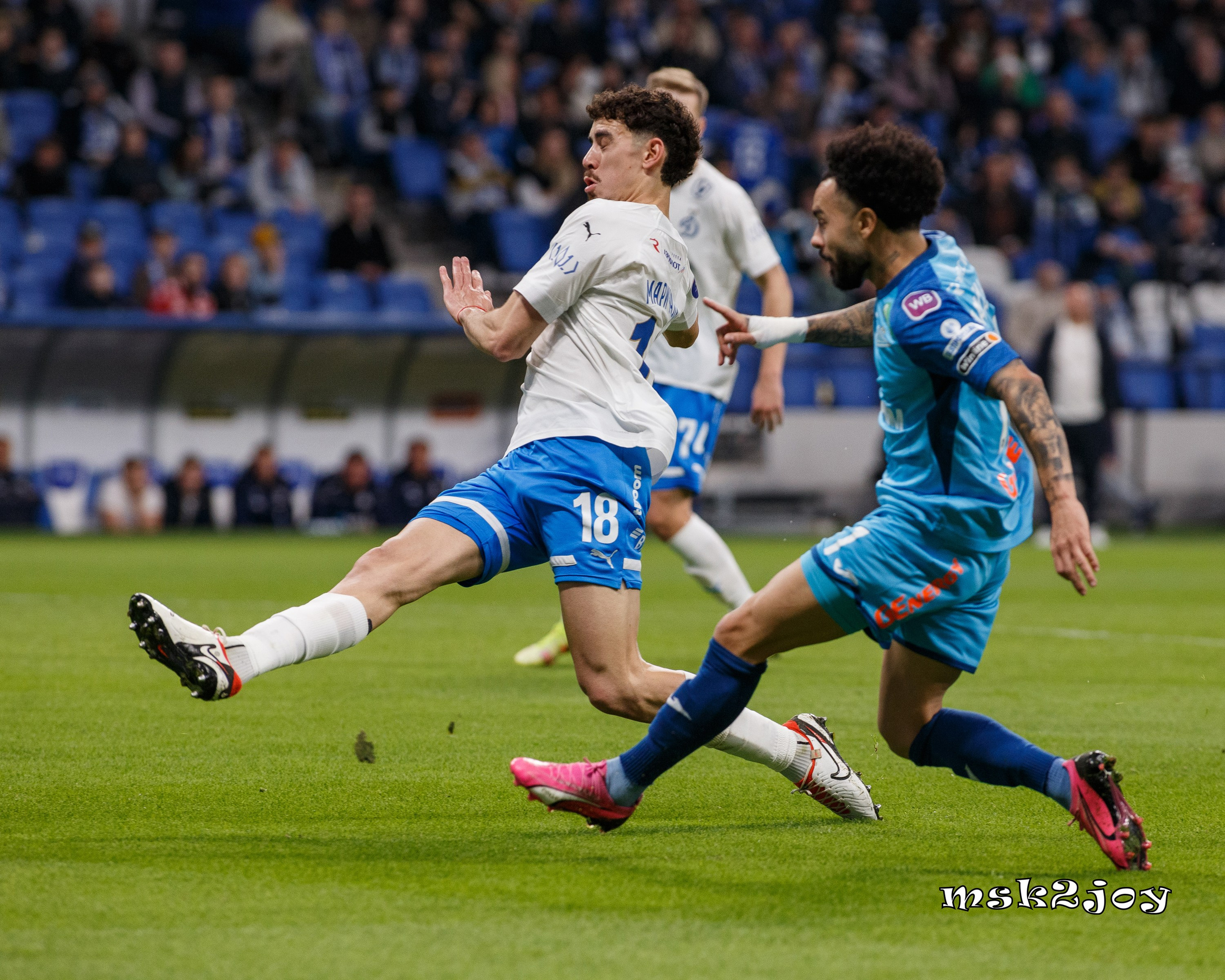 Фоторепортаж. РПЛ. Динамо — Зенит. Михаил Тоцкий портретный и репортажный фотограф в Москве