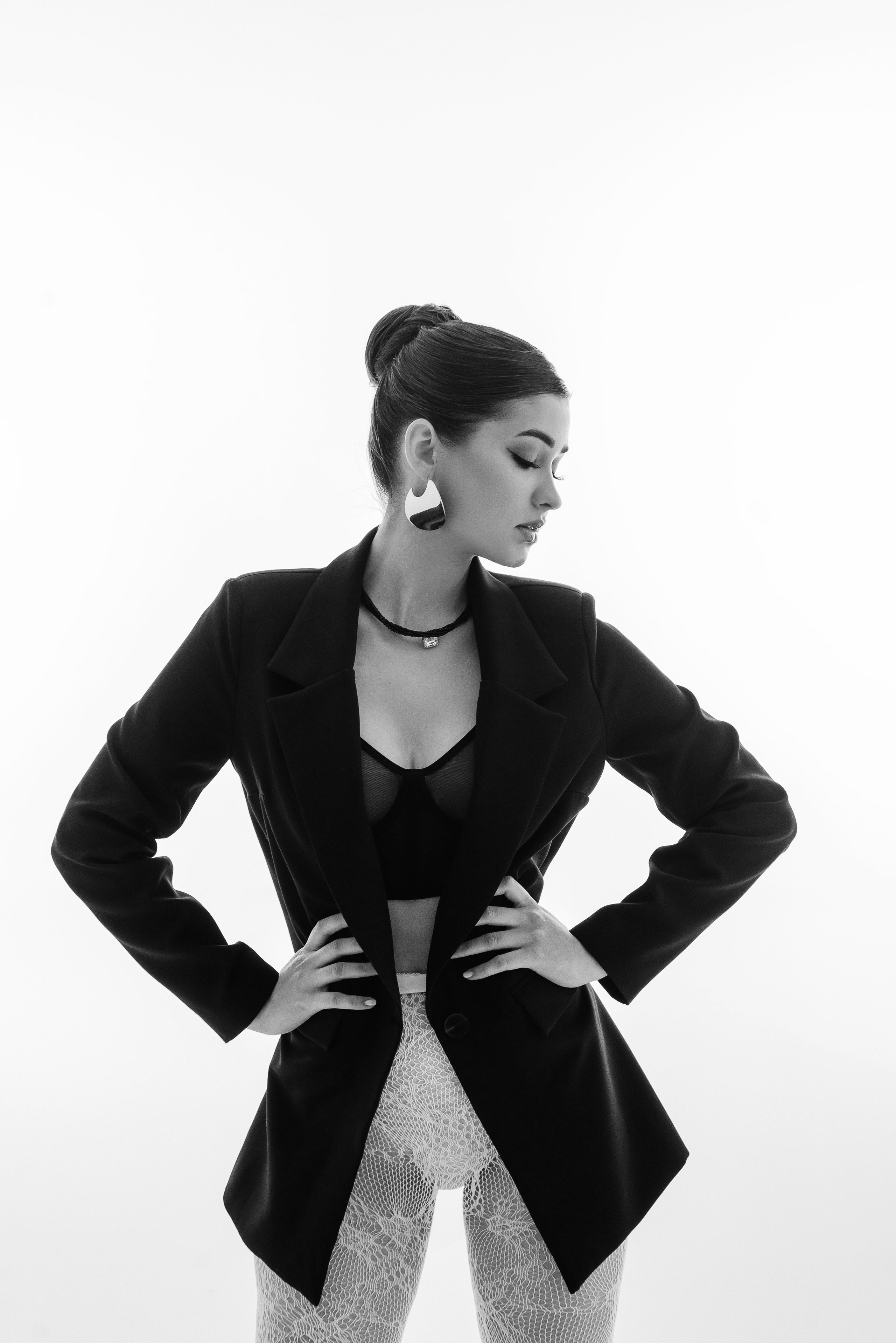 В студии. Асель Мурзина фотограф Казань