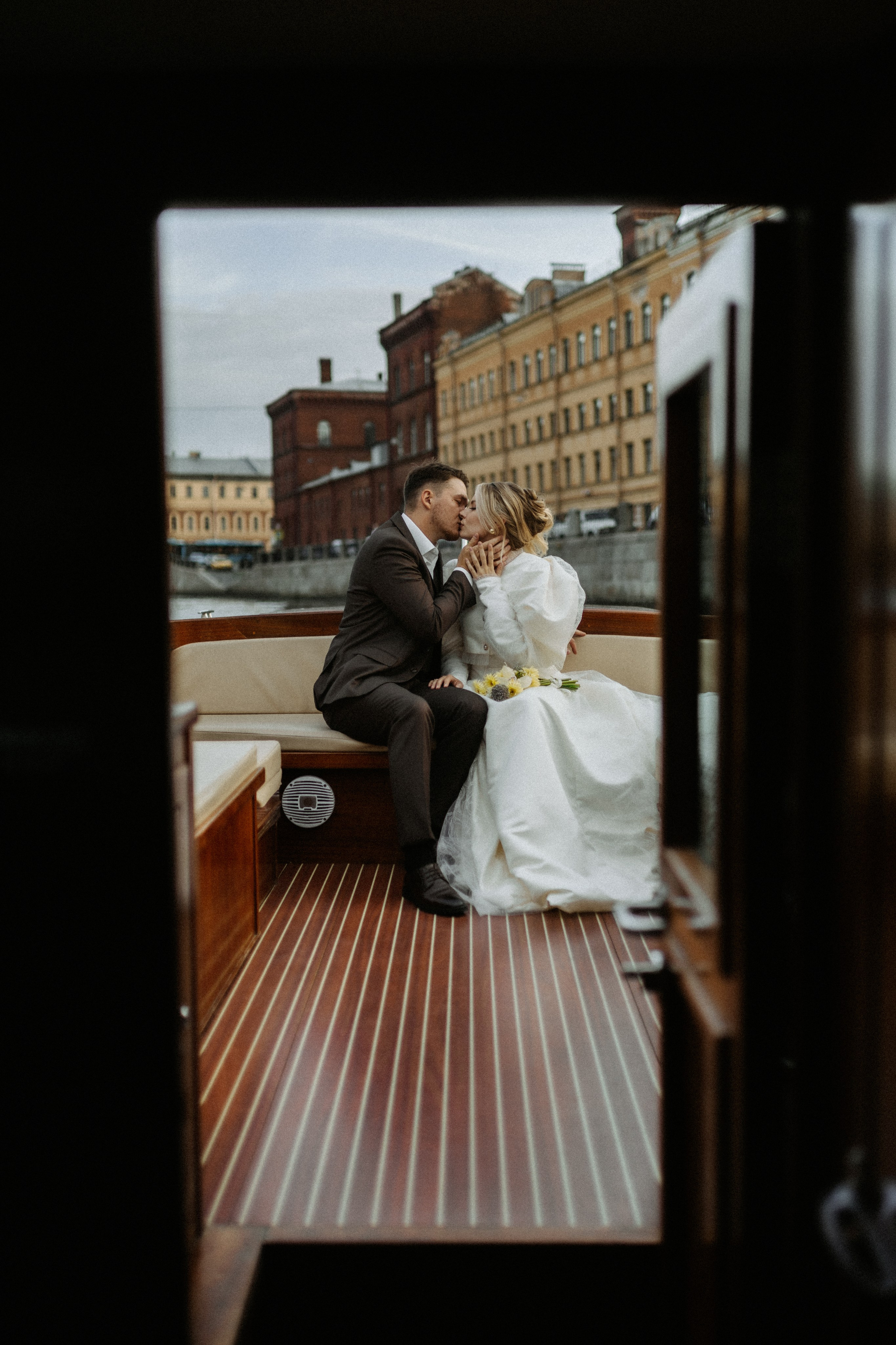 На катере. Фотограф в Санкт-Петербурге