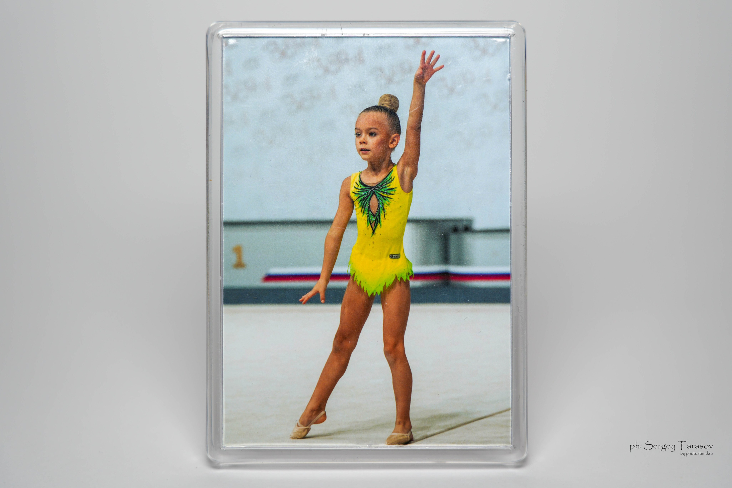 Сувениры персонализированные. Спортивный фотограф художественная гимнастика RG Сергей Тарасов