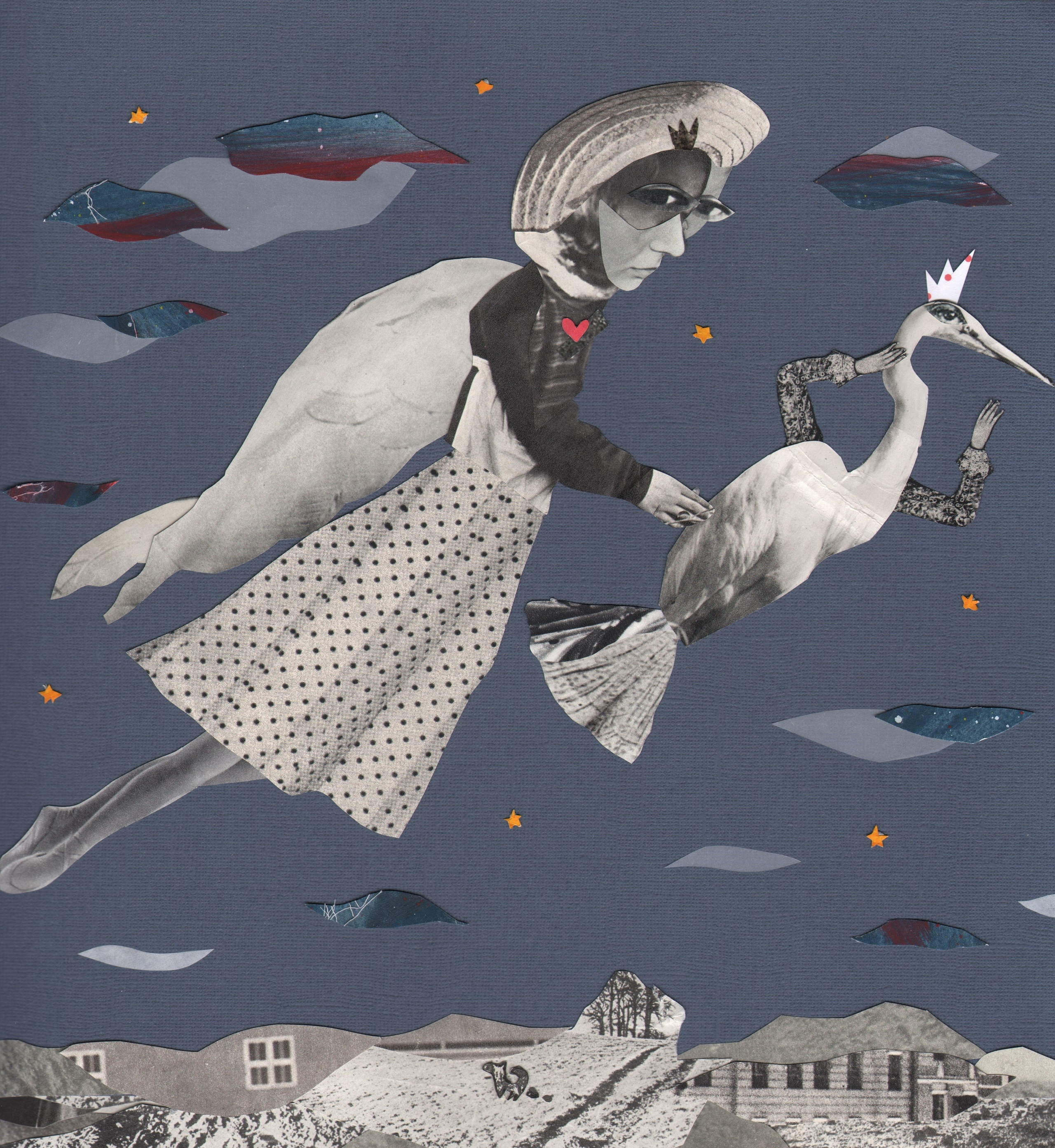 Ольга Николаева. Коллажное сообщество Анны Колесовой и Ольги Николаевой