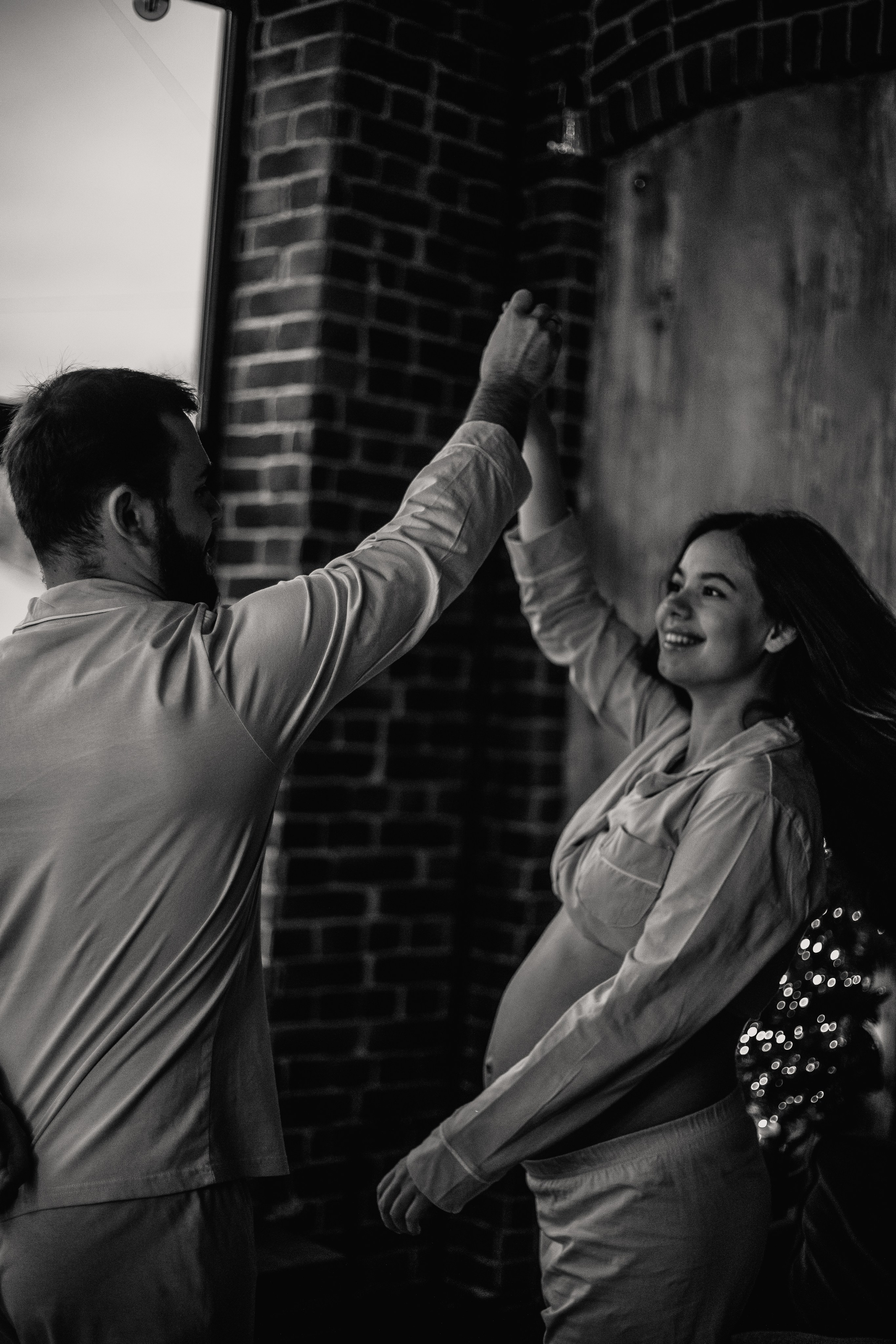 Новогодние Мира и Дима. Фотограф в Петербурге