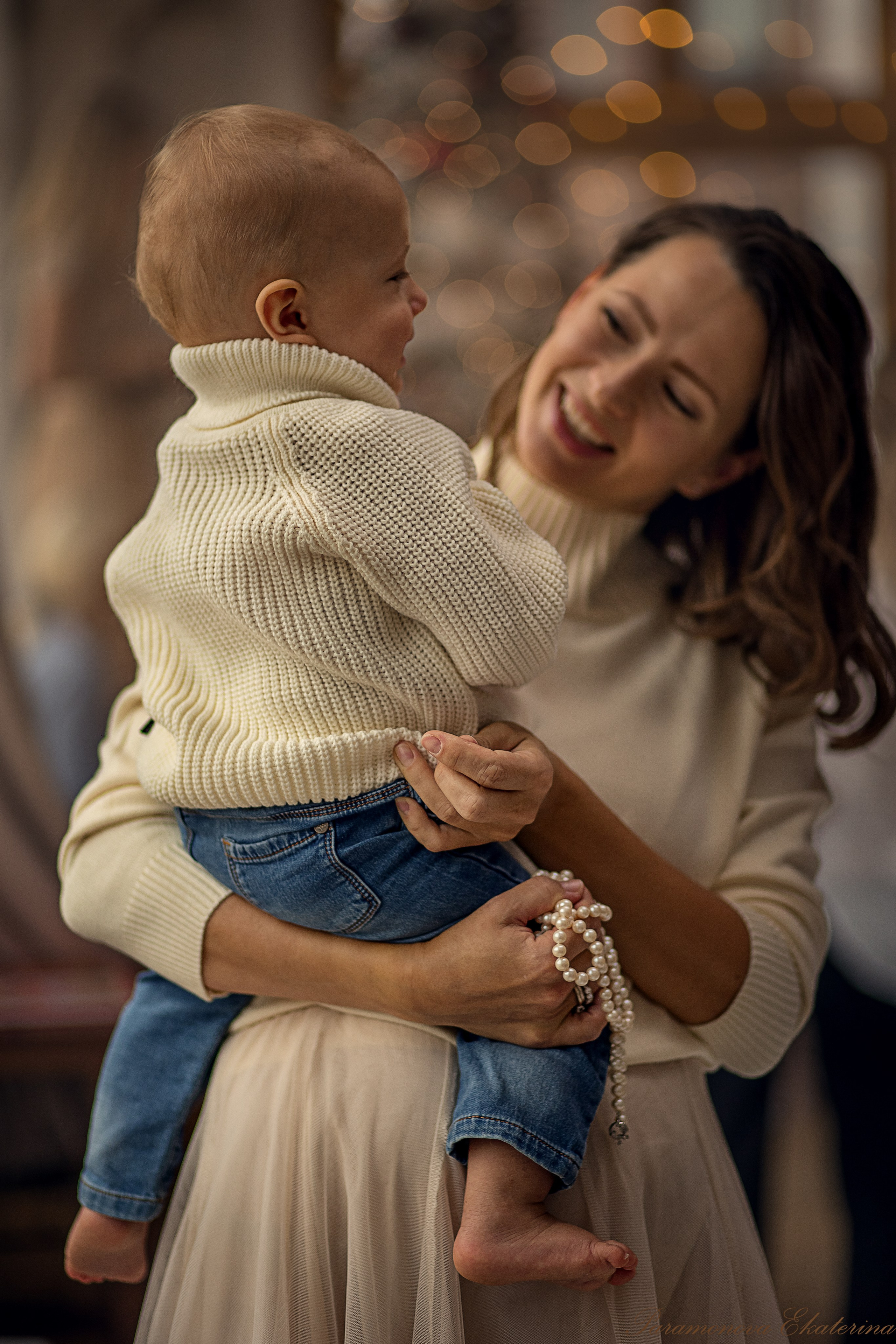 Семейный новый год. Семейный и детский фотограф В Москве Парамонова Екатерина