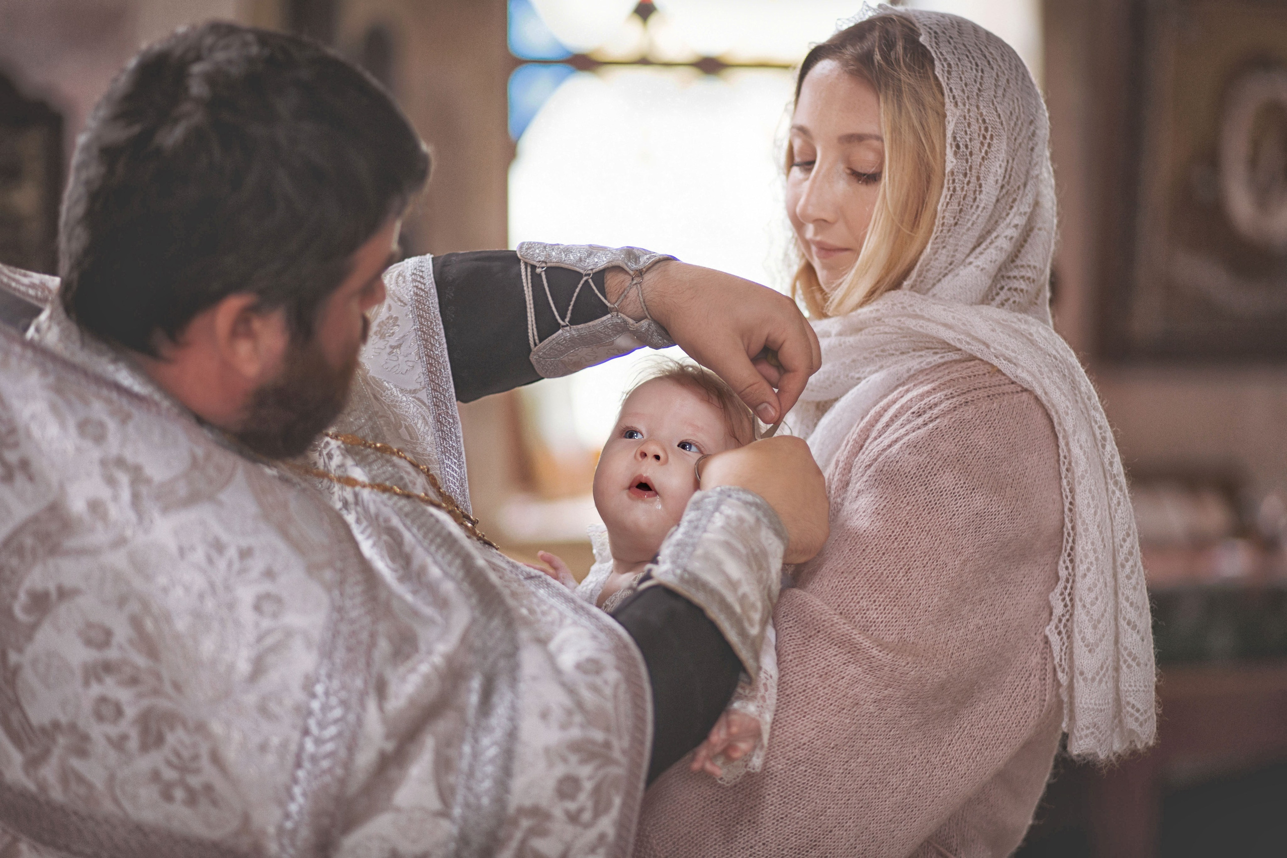 Крещение. Детский и семейный фотограф в Екатеринбурге. Студия «Сюжеты»