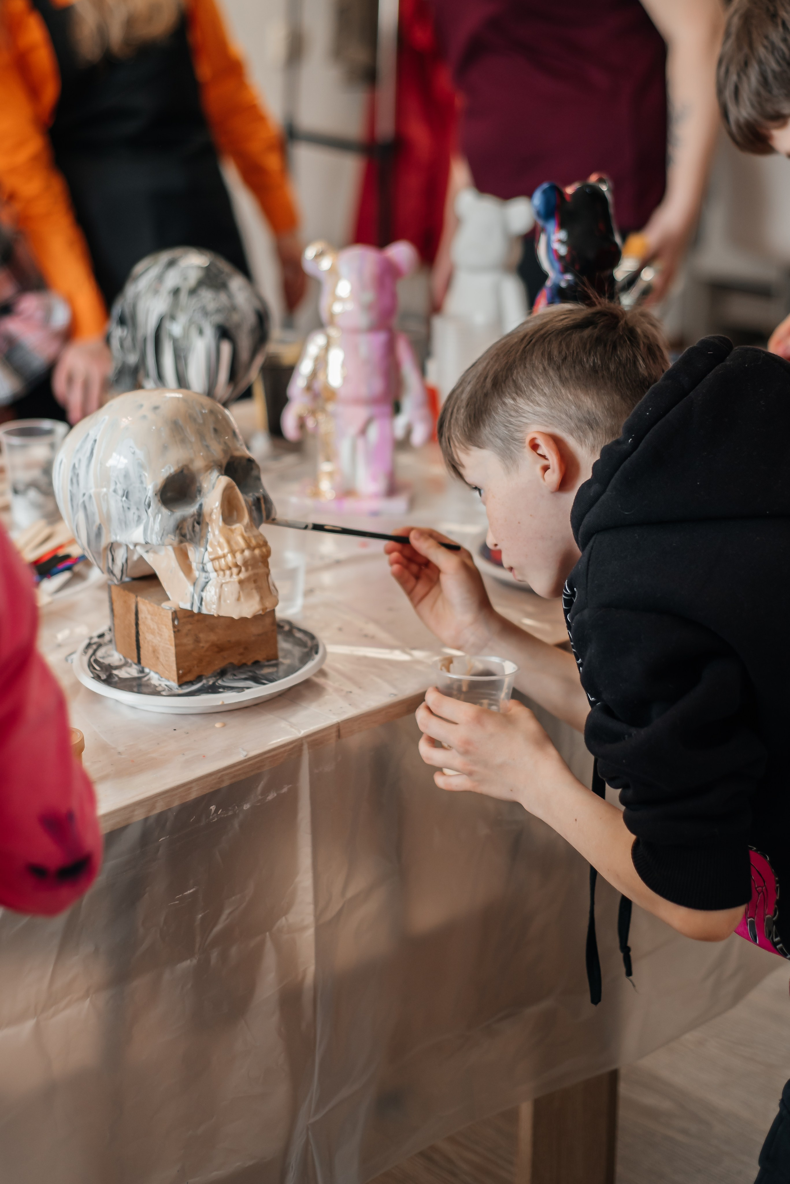 Роспись скульптур. Фотограф в Дзержинске Наташа Баева