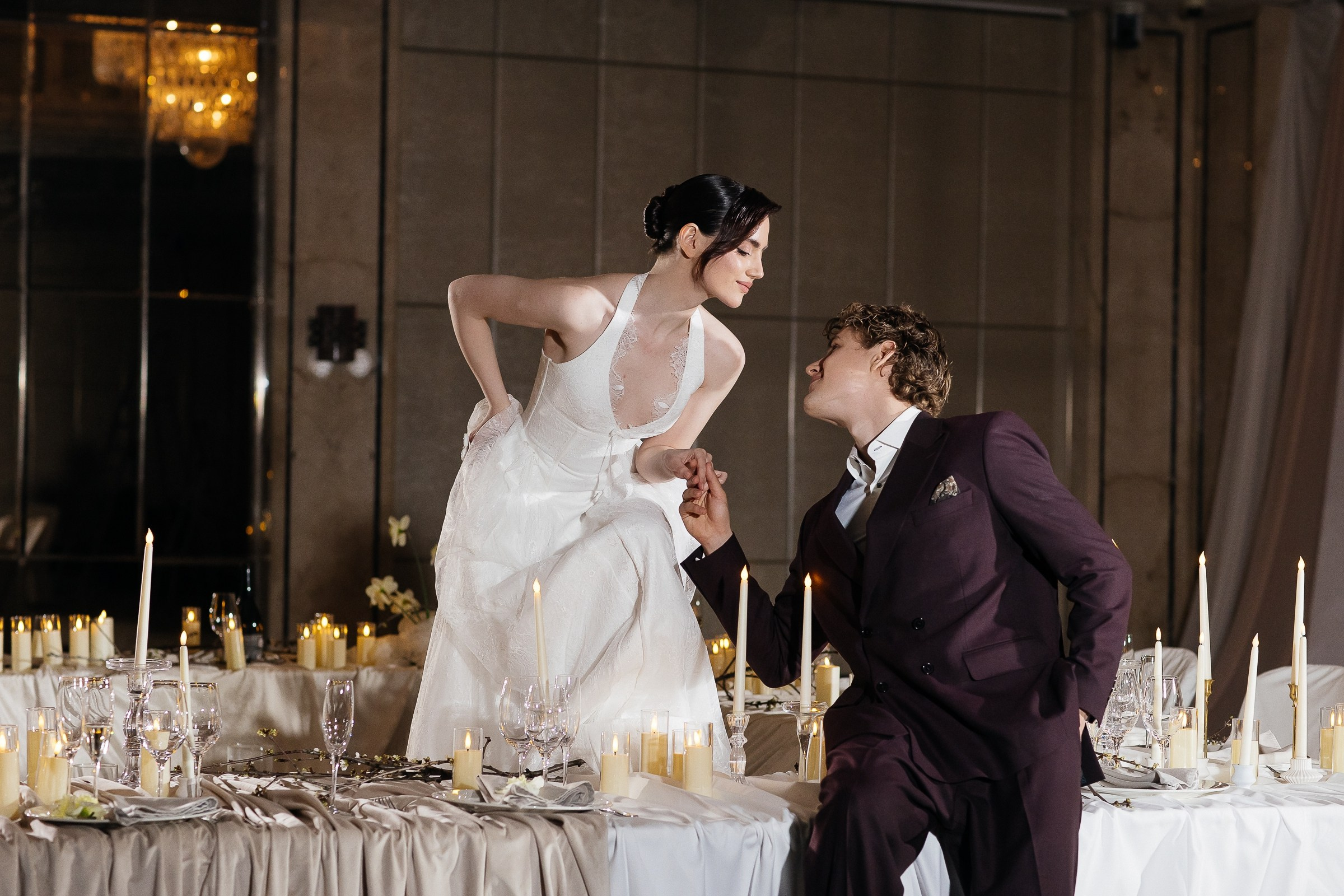 Лиза и Сергей. Отель Континенталь. Фотограф в Москве