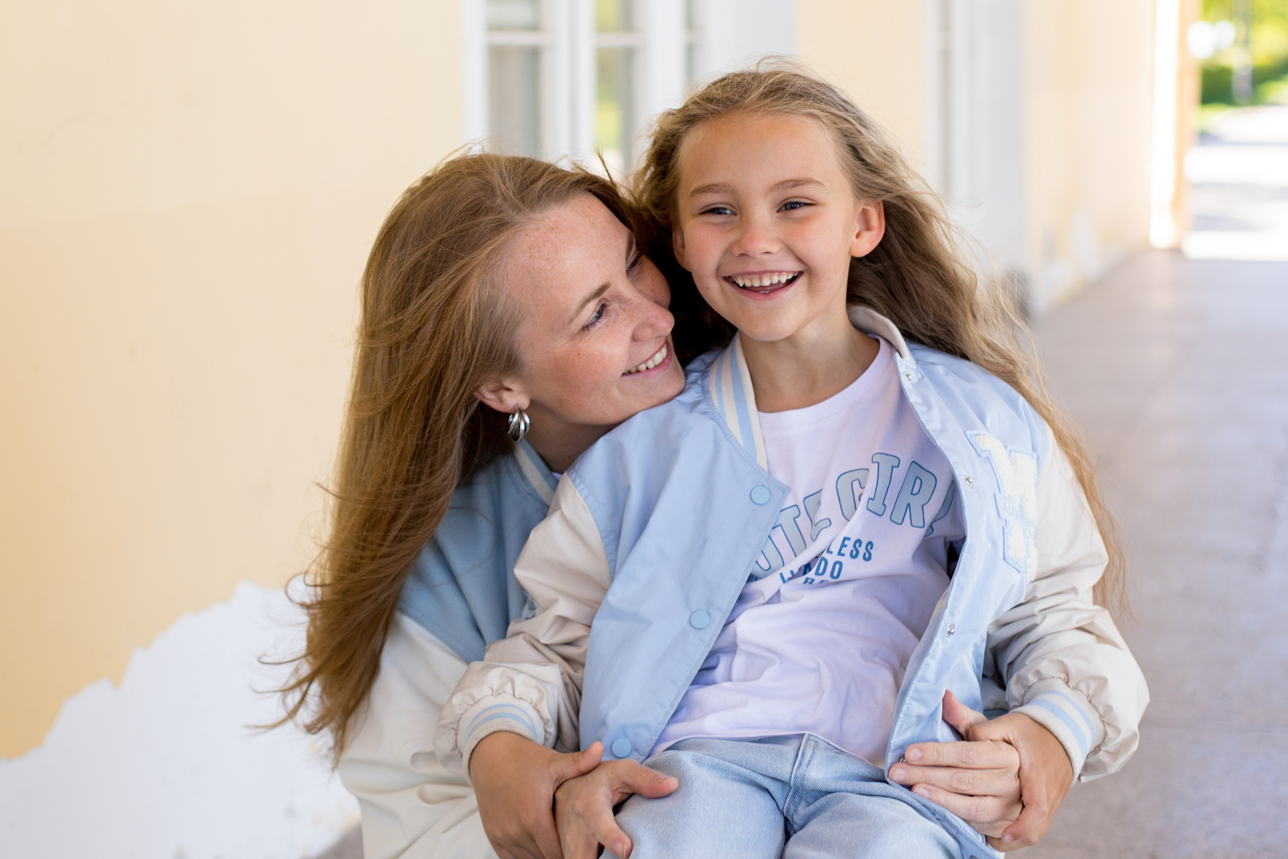 Фотосессия мамы и дочки в Парке Победы. Детский и контент фотограф Надя Волкова Санкт-Петербург