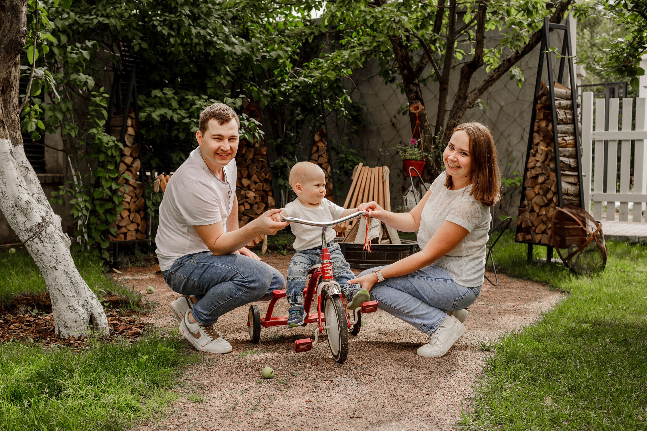 Семейная фотосессия в загородном доме. Свадебный фотограф Кирилл Белый
