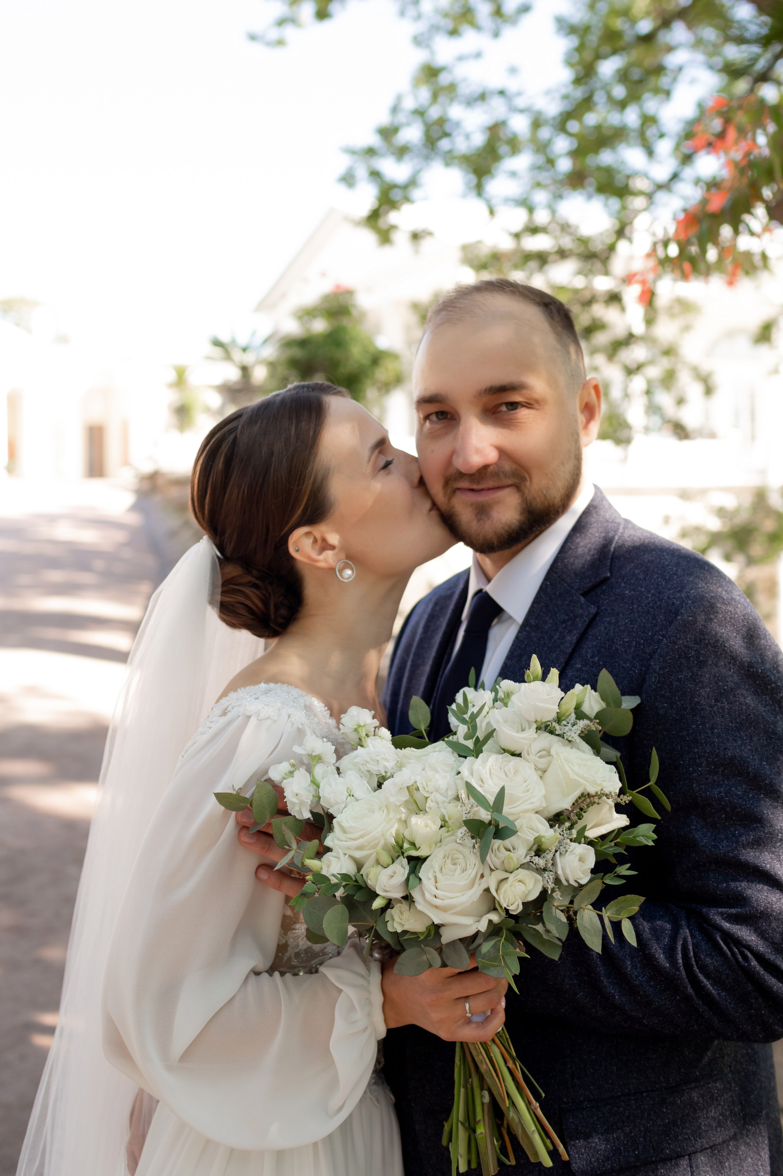 Свадебная фотопрогулка в Пушкине. Свадебный фотограф Кирилл Белый