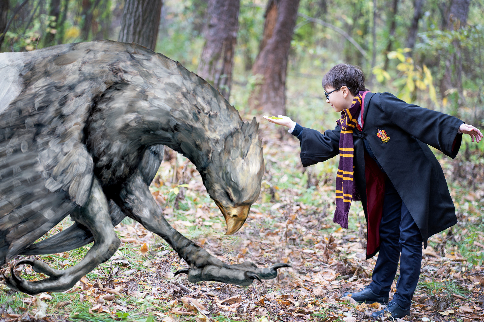 Гарри Поттер в Запретном лесу — 2. Семейный и детский фотограф в Хабаровске Анна Гриневич