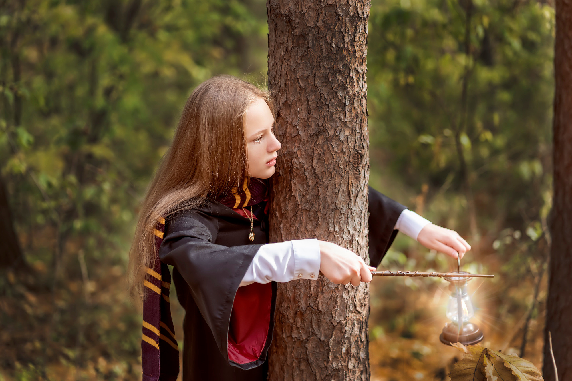 Гарри Поттер в Запретном лесу — 2. Семейный и детский фотограф в Хабаровске Анна Гриневич