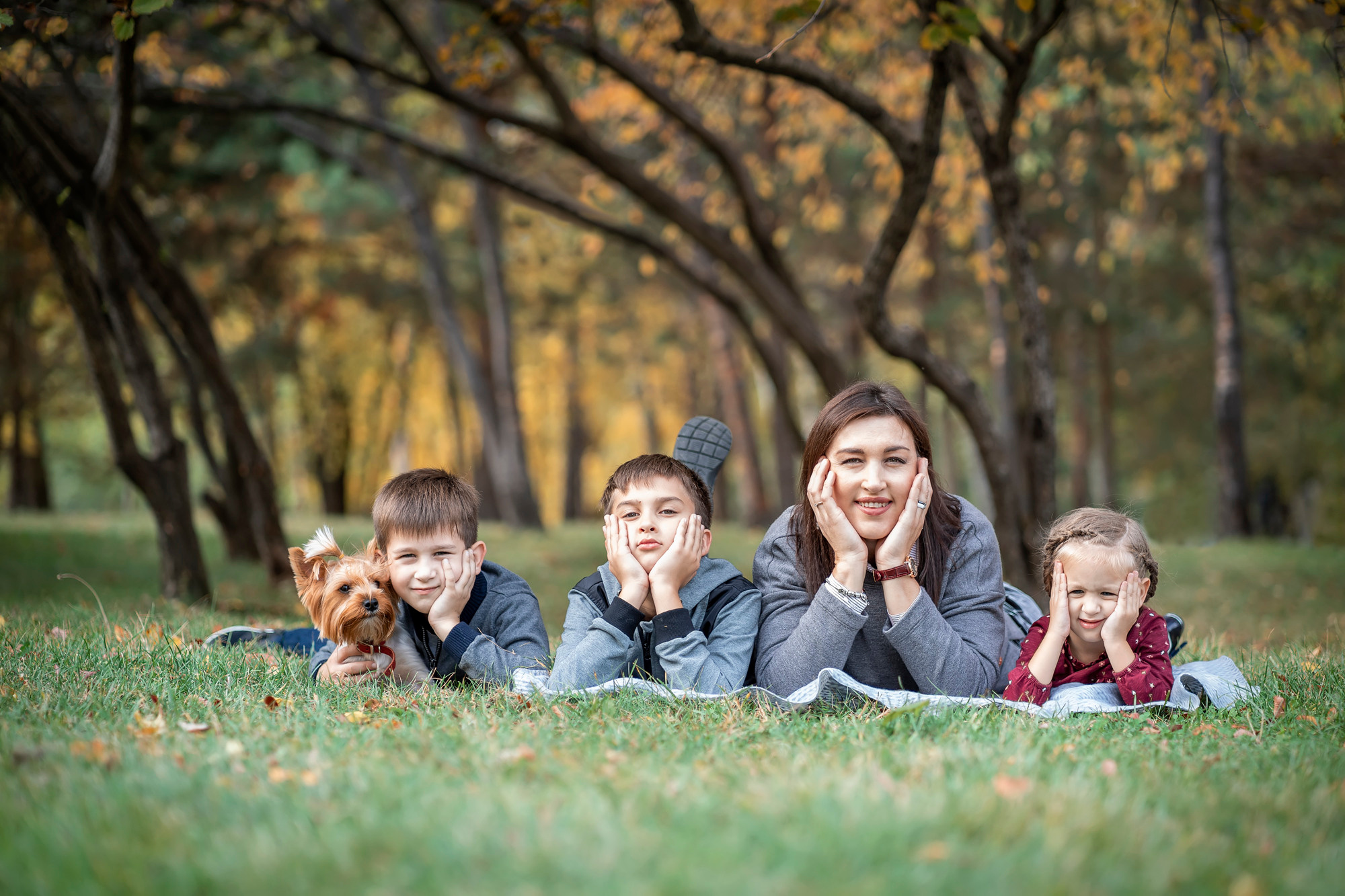 Осенняя прогулка-3. Семейный и детский фотограф в Хабаровске Анна Гриневич