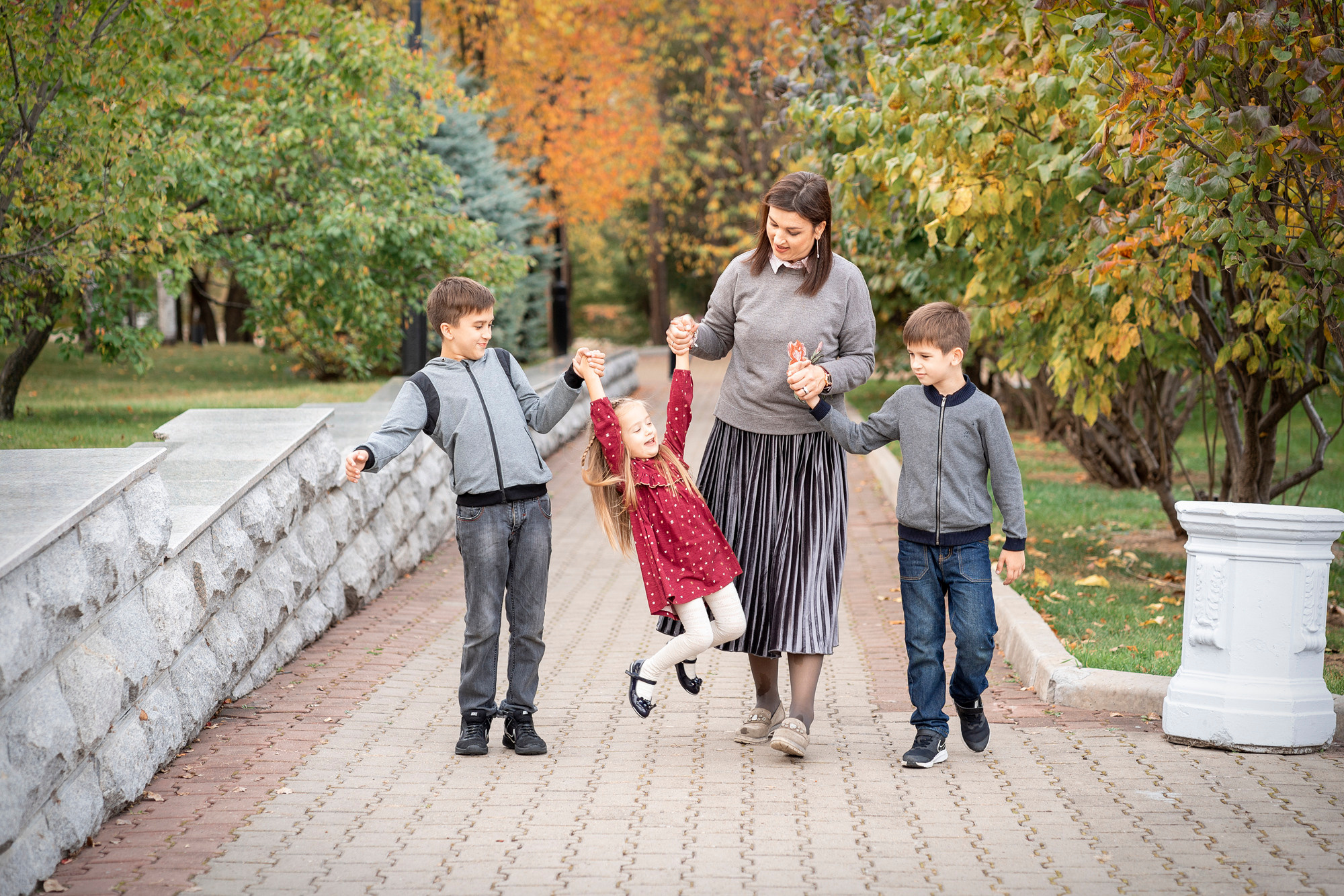 Осенняя прогулка-3. Семейный и детский фотограф в Хабаровске Анна Гриневич