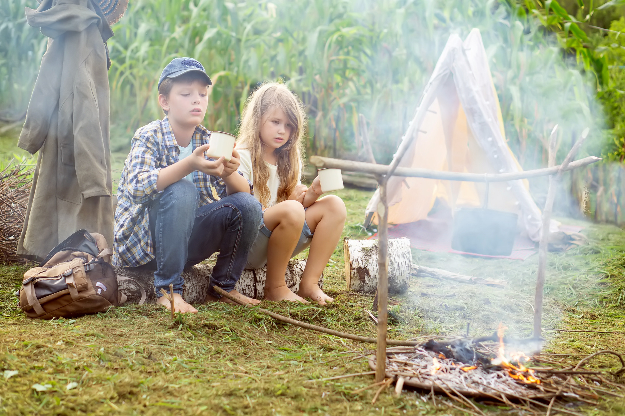ВЕЧЕР у КОСТРА. Семейный и детский фотограф в Хабаровске Анна Гриневич
