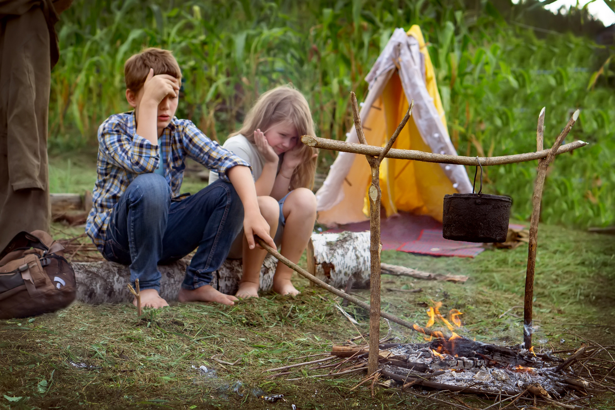 ВЕЧЕР у КОСТРА. Семейный и детский фотограф в Хабаровске Анна Гриневич