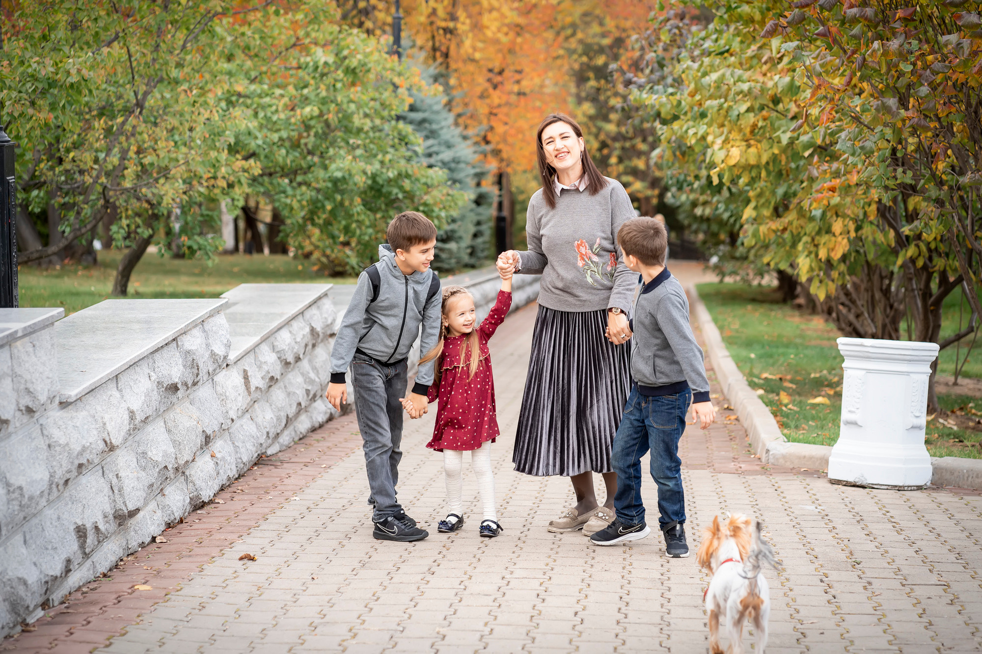 Осенняя прогулка-3. Семейный и детский фотограф в Хабаровске Анна Гриневич