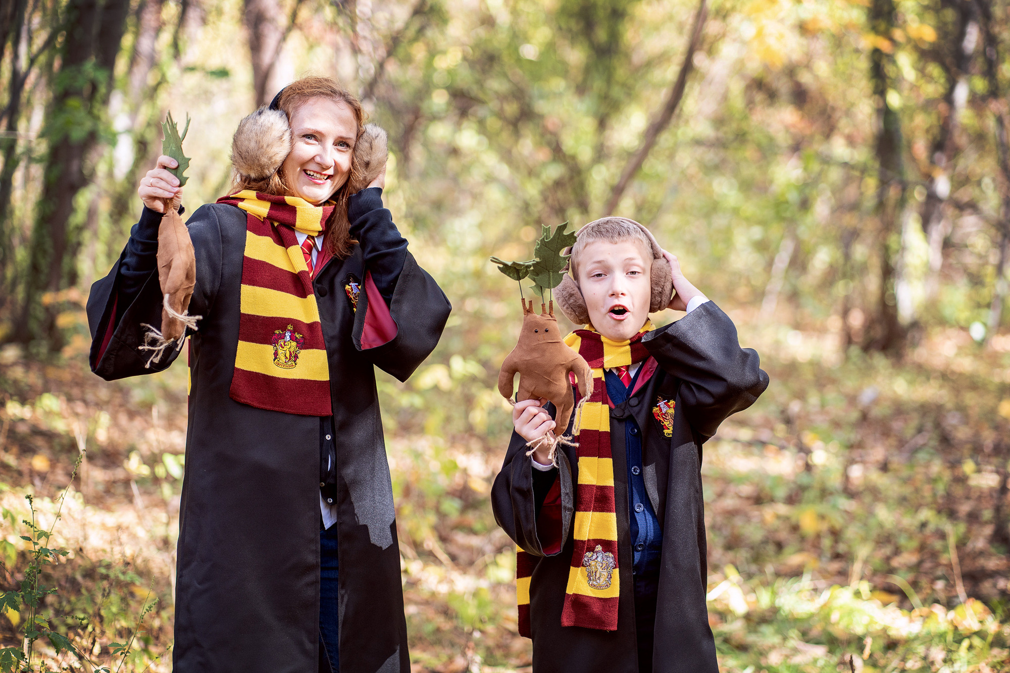 Гарри Поттер в Запретном лесу — 2. Семейный и детский фотограф в Хабаровске Анна Гриневич