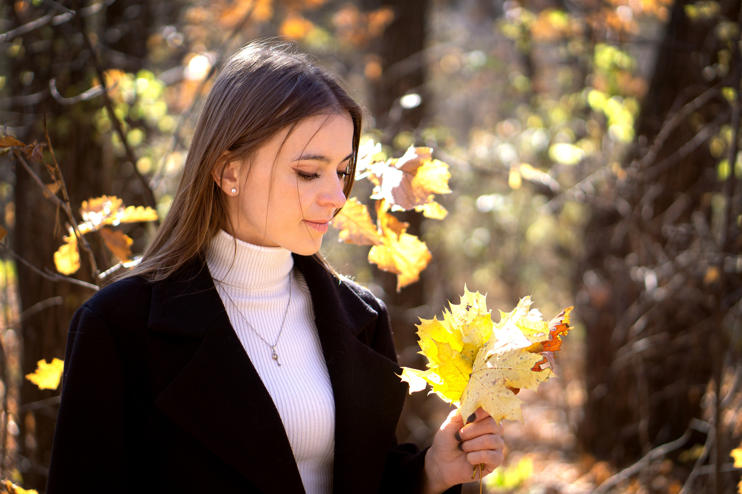 Осенняя прогулка в парке. Семейный и детский фотограф в Хабаровске Анна Гриневич