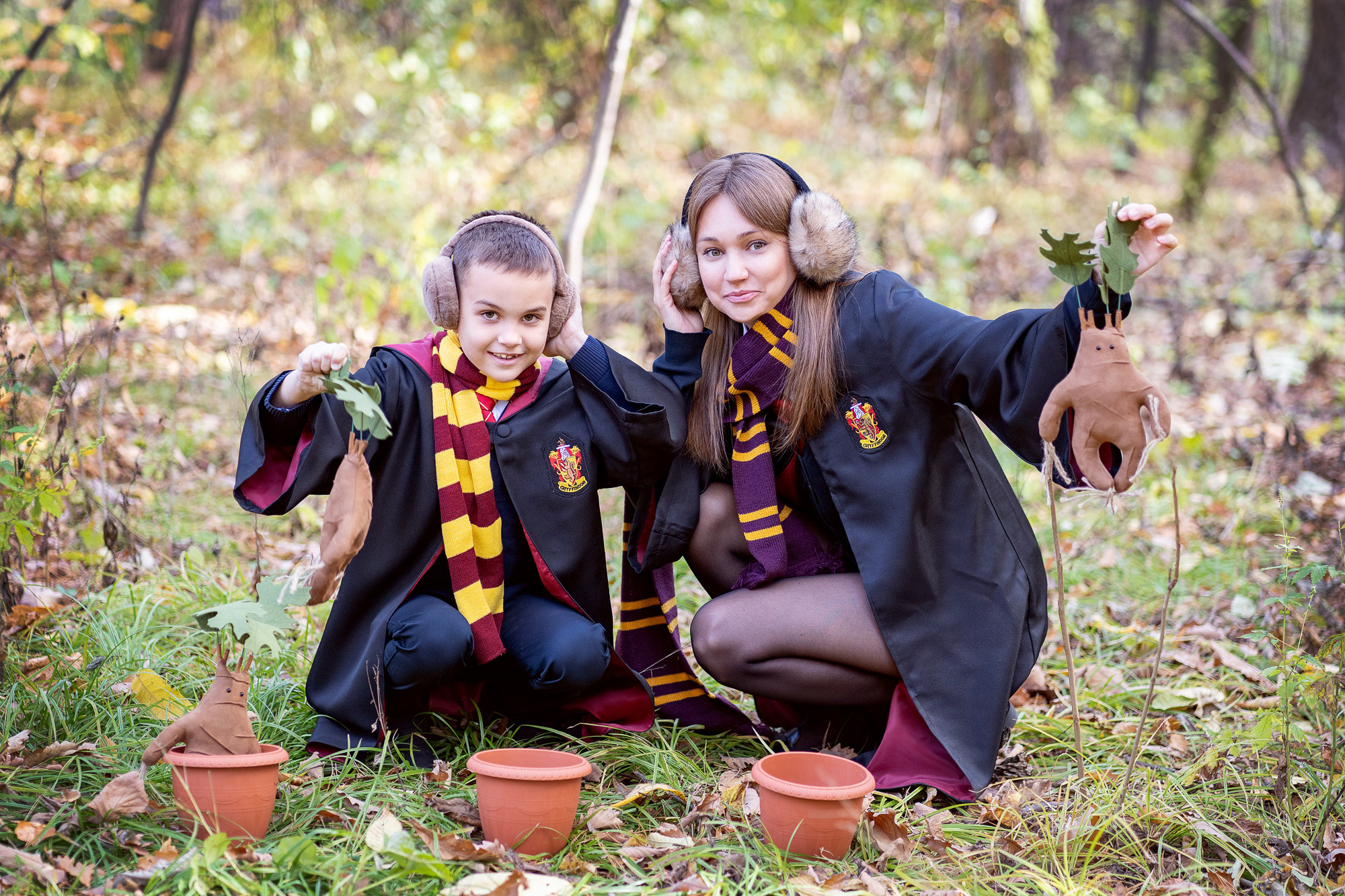 Гарри Поттер в Запретном лесу — 2. Семейный и детский фотограф в Хабаровске Анна Гриневич