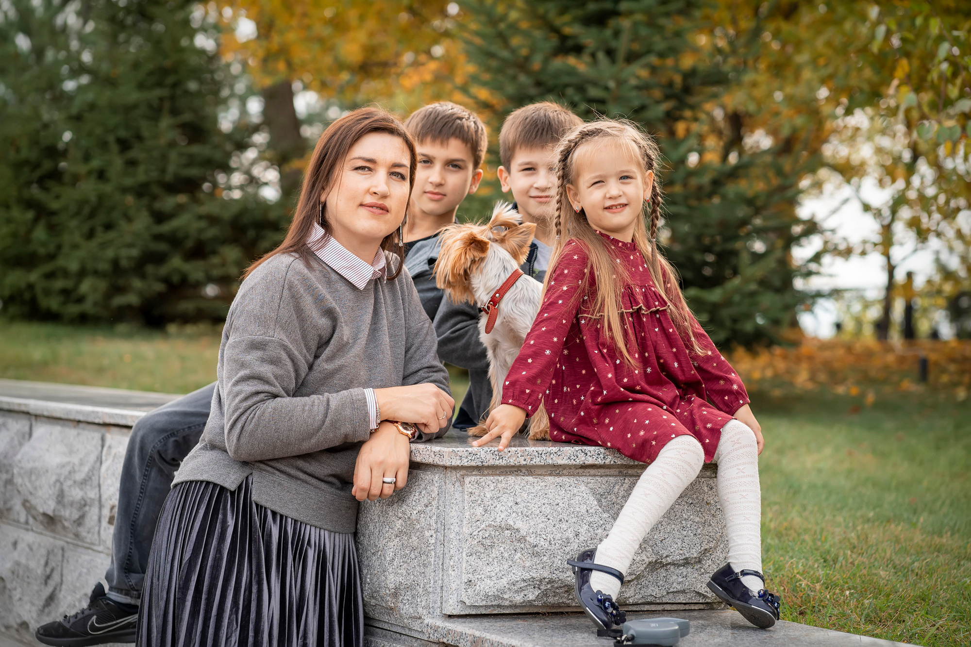 Осенняя прогулка-3. Семейный и детский фотограф в Хабаровске Анна Гриневич