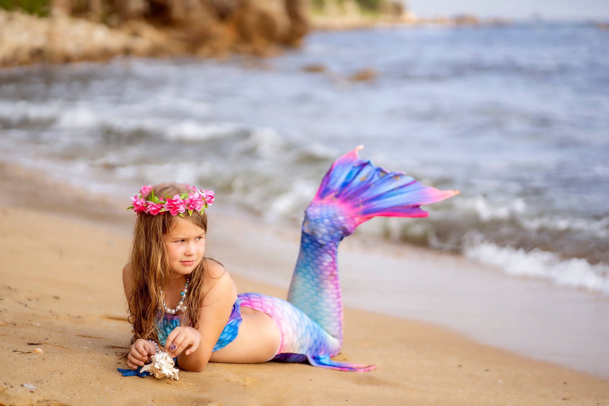 РУСАЛОЧКА и ПРИНЦ. Семейный и детский фотограф в Хабаровске Анна Гриневич