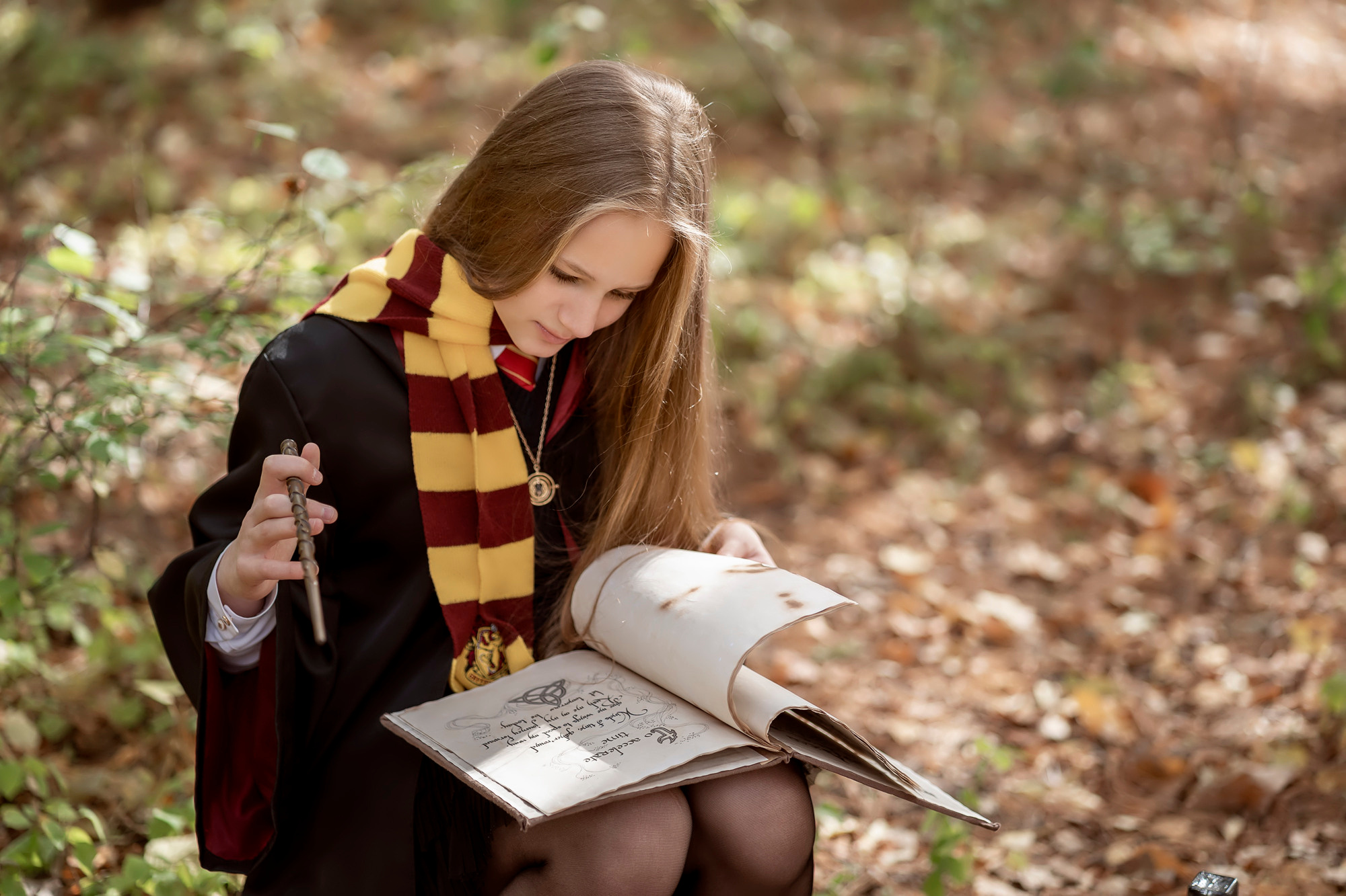 Гарри Поттер в Запретном лесу — 2. Семейный и детский фотограф в Хабаровске Анна Гриневич