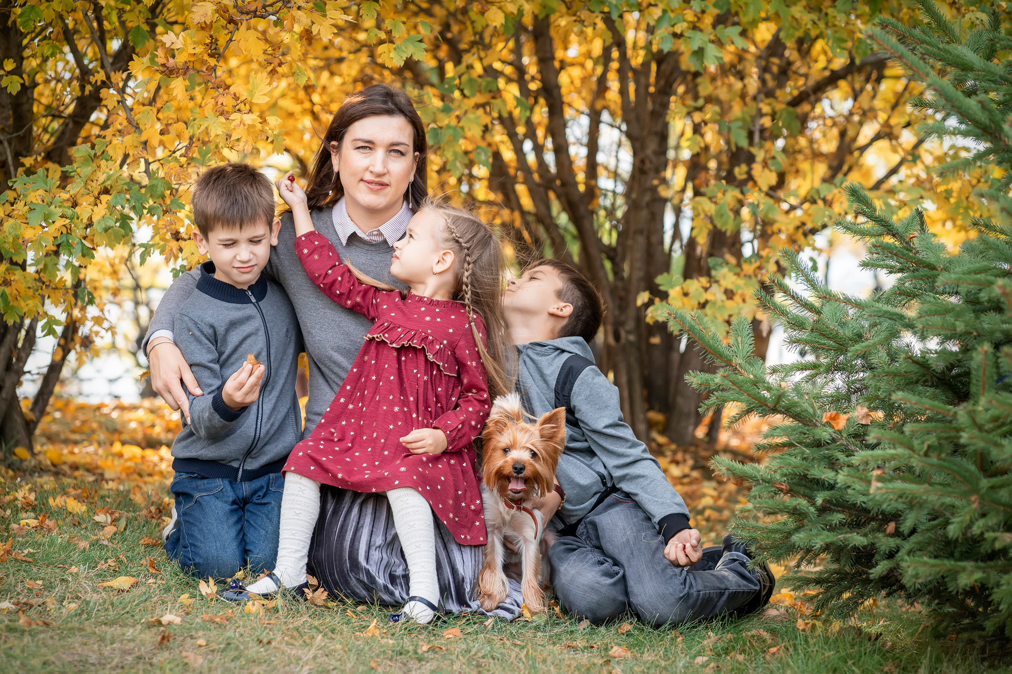 Осенняя прогулка-3. Семейный и детский фотограф в Хабаровске Анна Гриневич