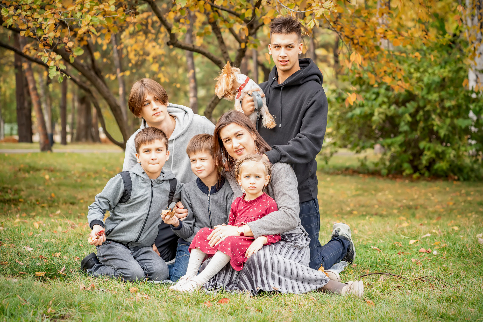 Осенняя прогулка-3. Семейный и детский фотограф в Хабаровске Анна Гриневич