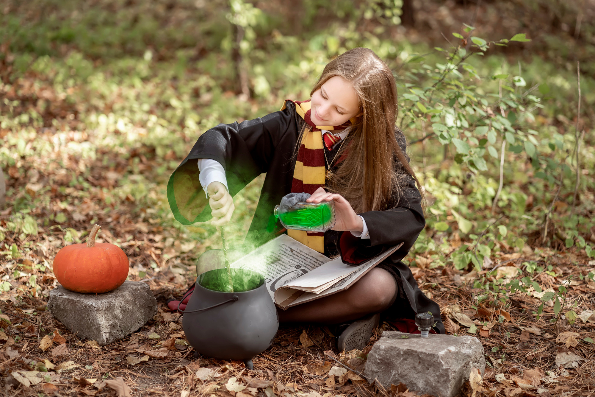 Гарри Поттер в Запретном лесу — 2. Семейный и детский фотограф в Хабаровске Анна Гриневич
