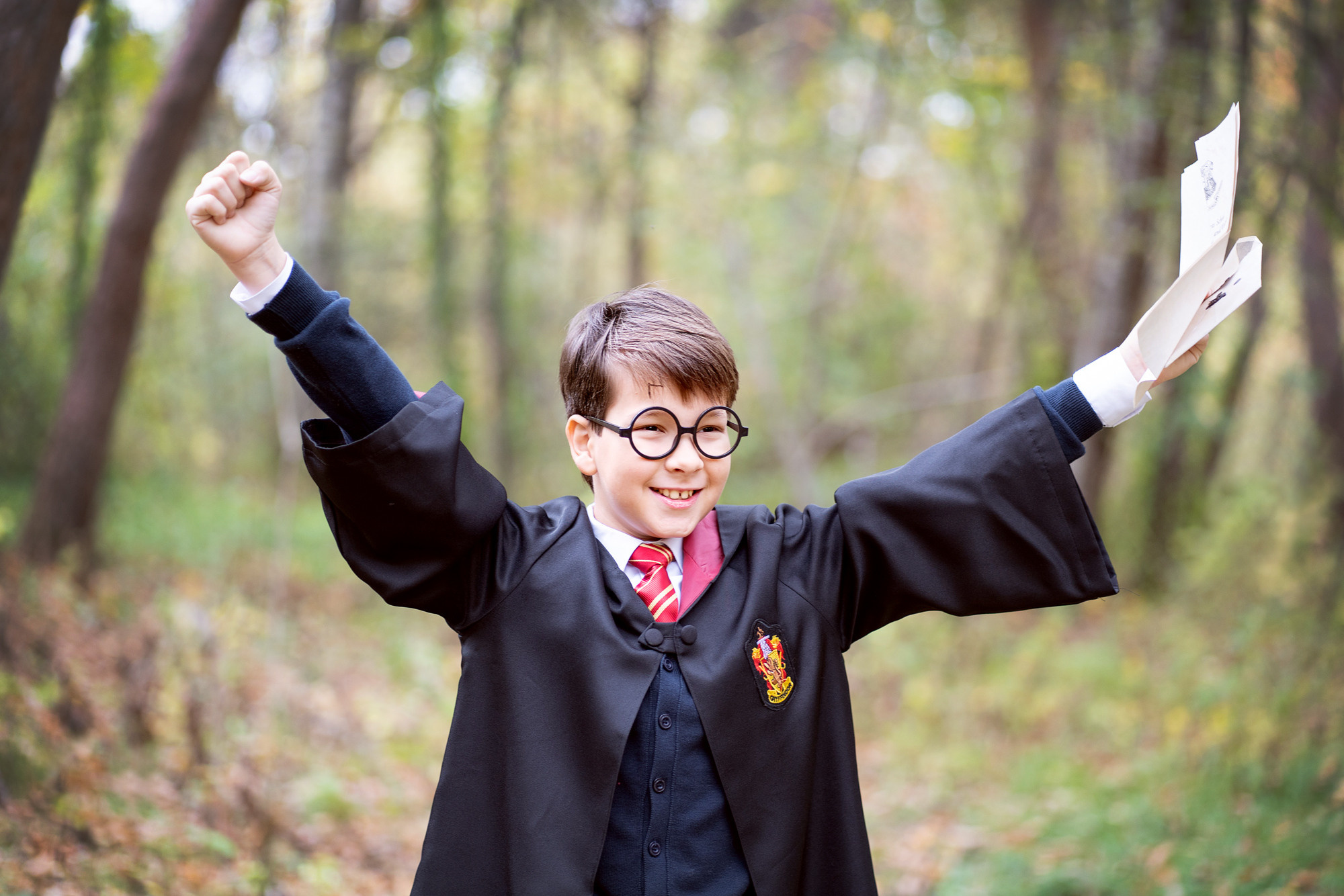 Гарри Поттер в Запретном лесу — 2. Семейный и детский фотограф в Хабаровске Анна Гриневич