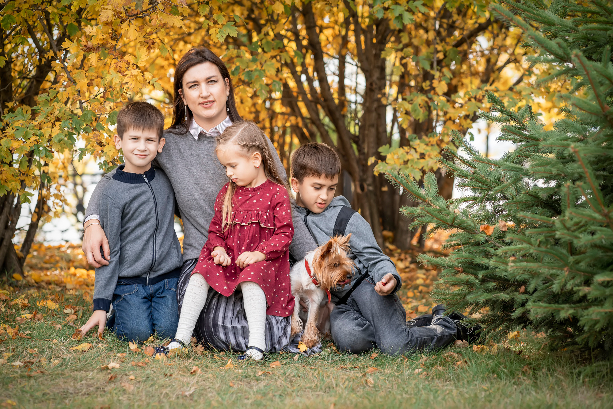 Осенняя прогулка-3. Семейный и детский фотограф в Хабаровске Анна Гриневич