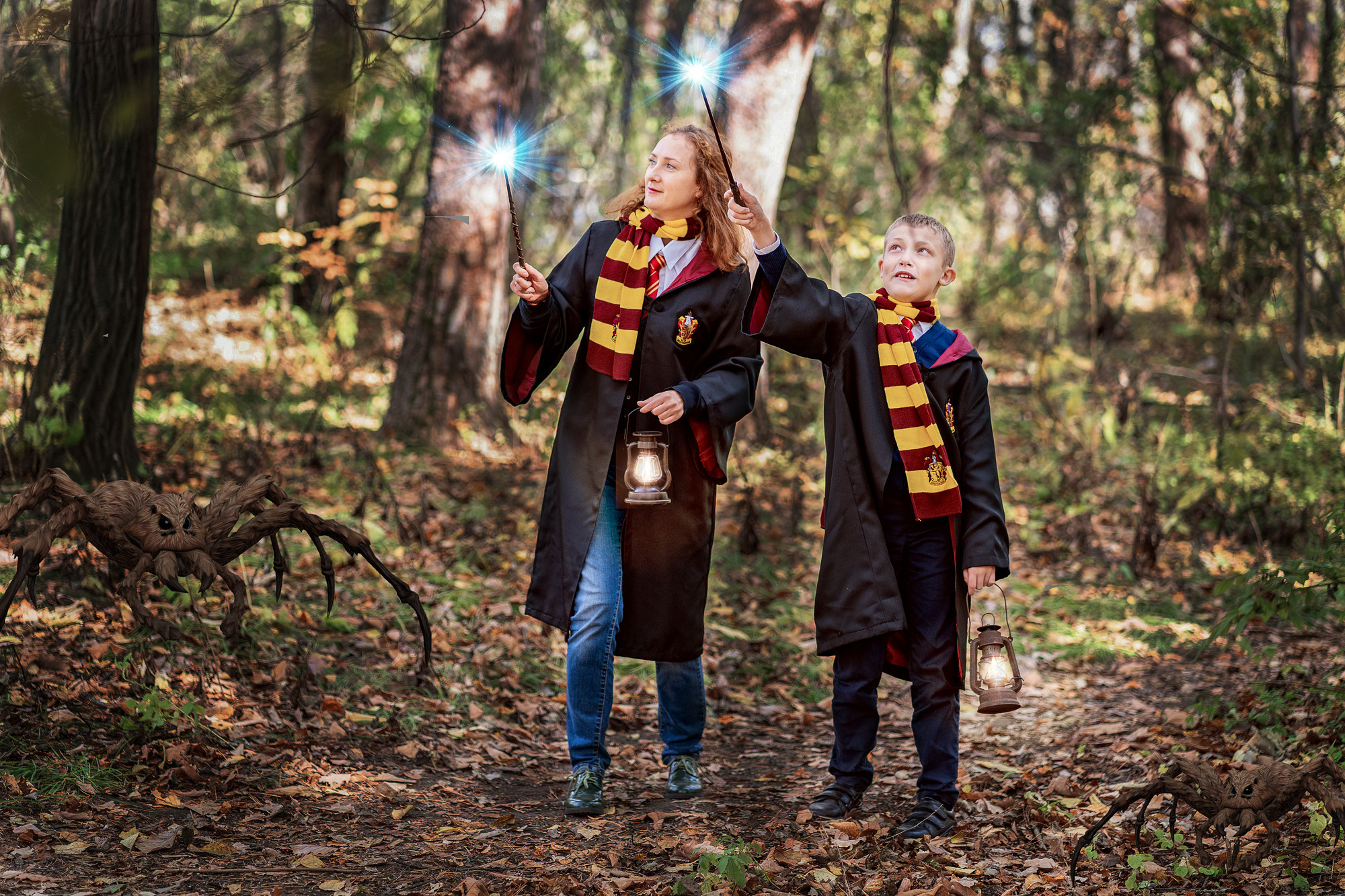 Гарри Поттер в Запретном лесу — 2. Семейный и детский фотограф в Хабаровске Анна Гриневич