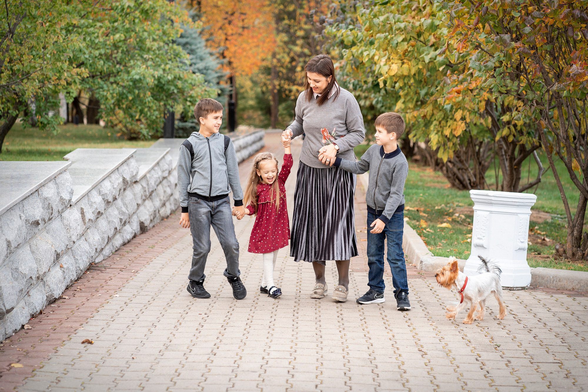 Осенняя прогулка-3. Семейный и детский фотограф в Хабаровске Анна Гриневич
