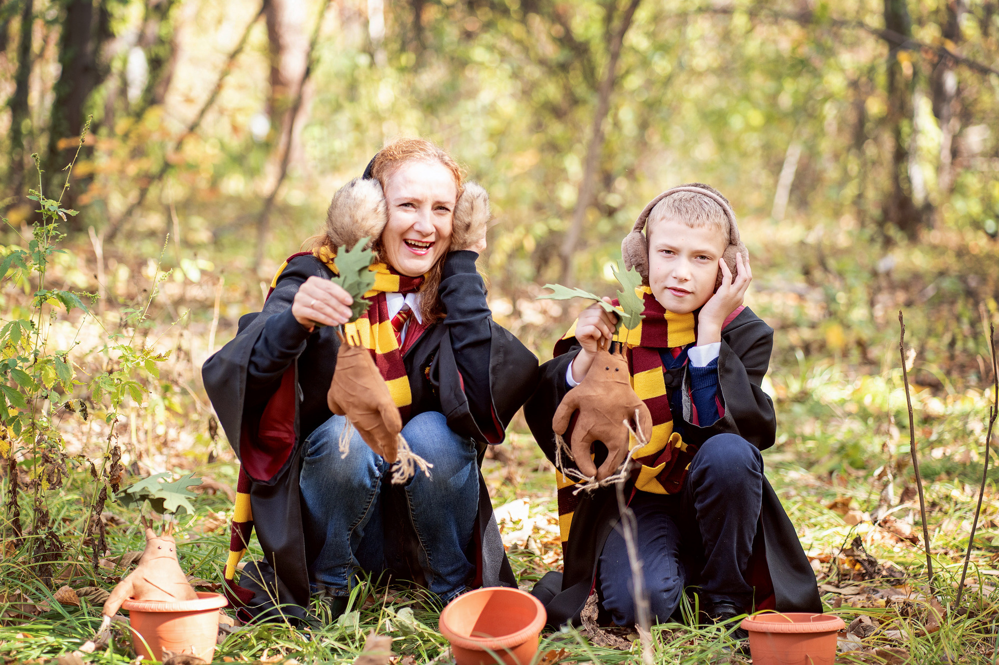 Гарри Поттер в Запретном лесу — 2. Семейный и детский фотограф в Хабаровске Анна Гриневич